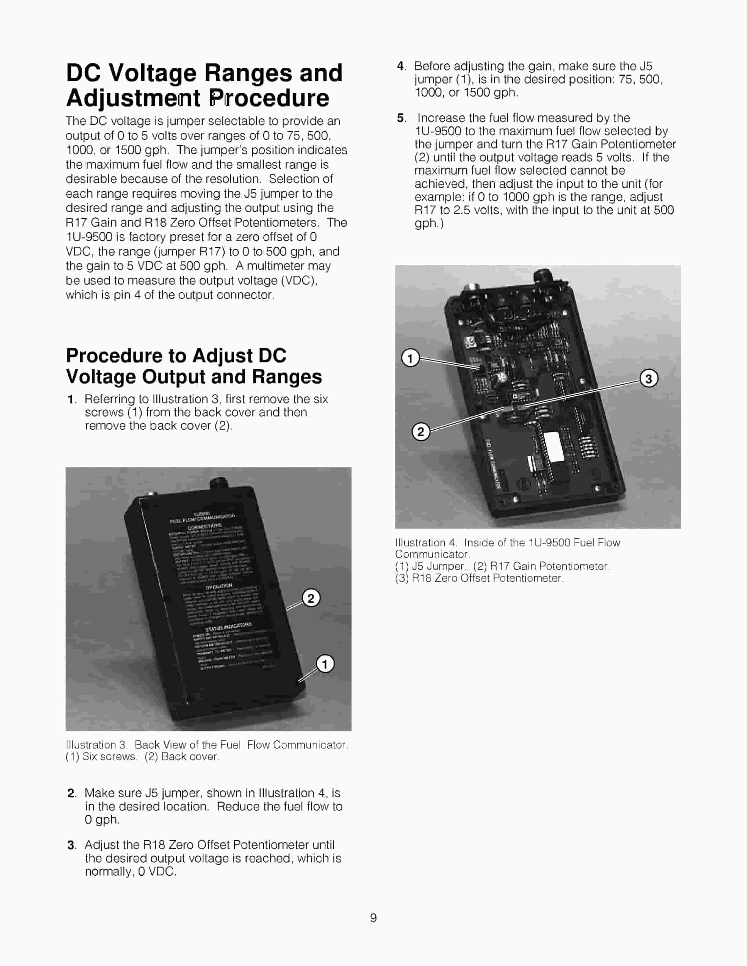 Caterpillar 1U-9500 Fuel Flow Communicator Tool Operating Manual NEHS0623-01-3