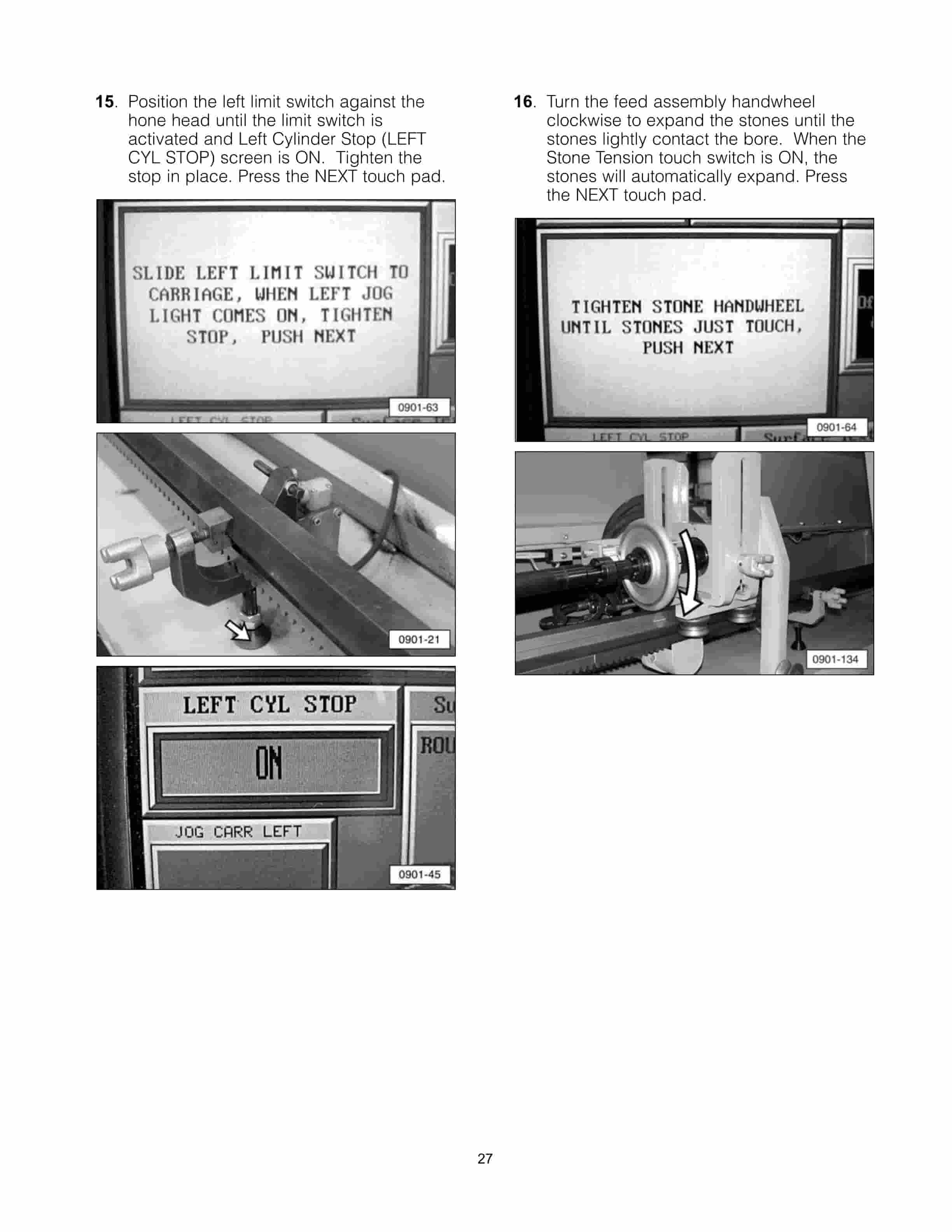 Caterpillar 233-2225 Automatic Hydraulic Cylinder Hone Tool Operating Manual NEHS0901-01-3