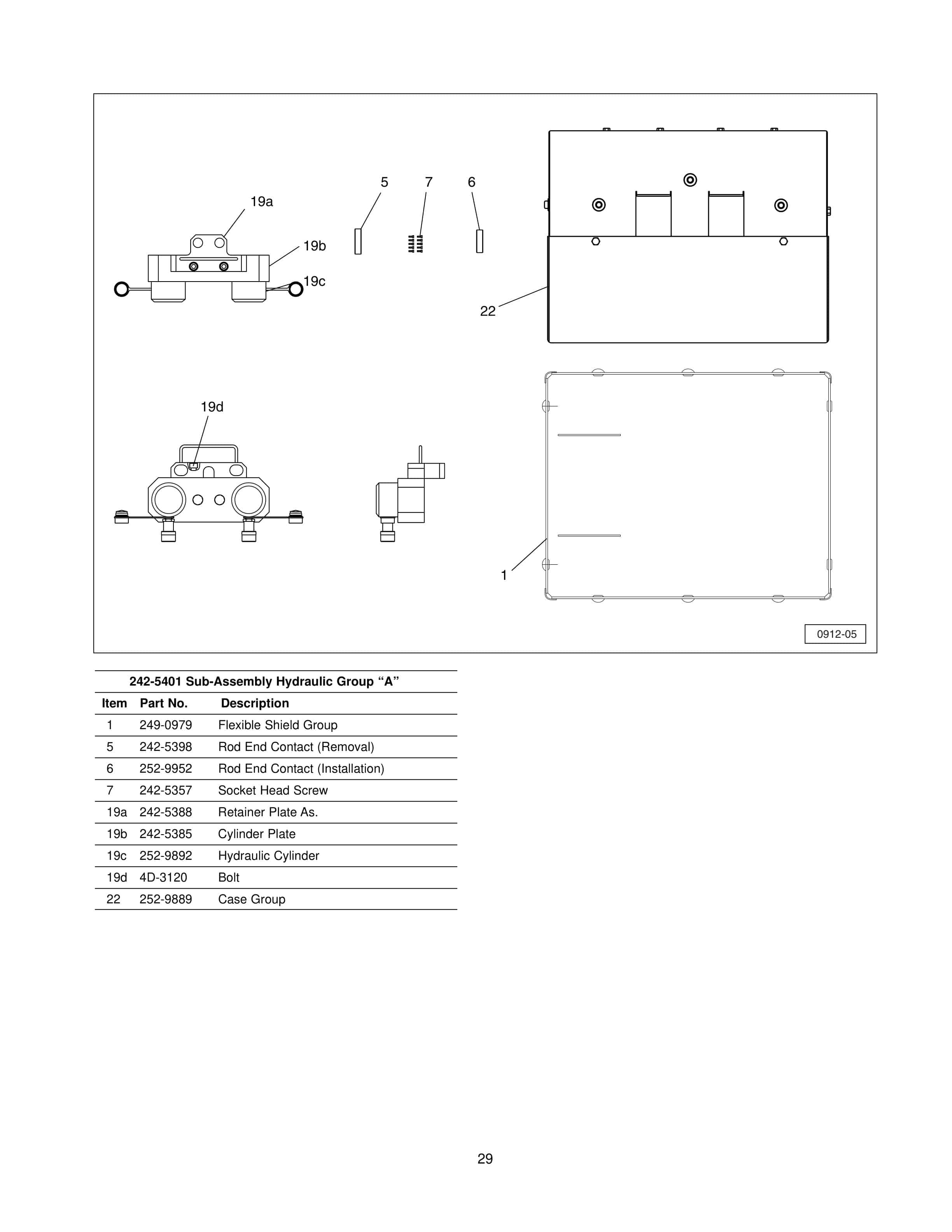 Caterpillar 242-5400 Portable Track Press, D3G, D4G SystemOne Undercarriage Tool Operating Manual NEHS0912-02 5 Caterpillar 242-5400 Portable Track Press, D3G, D4G SystemOne Undercarriage Tool Operating Manual NEHS0912-02-5