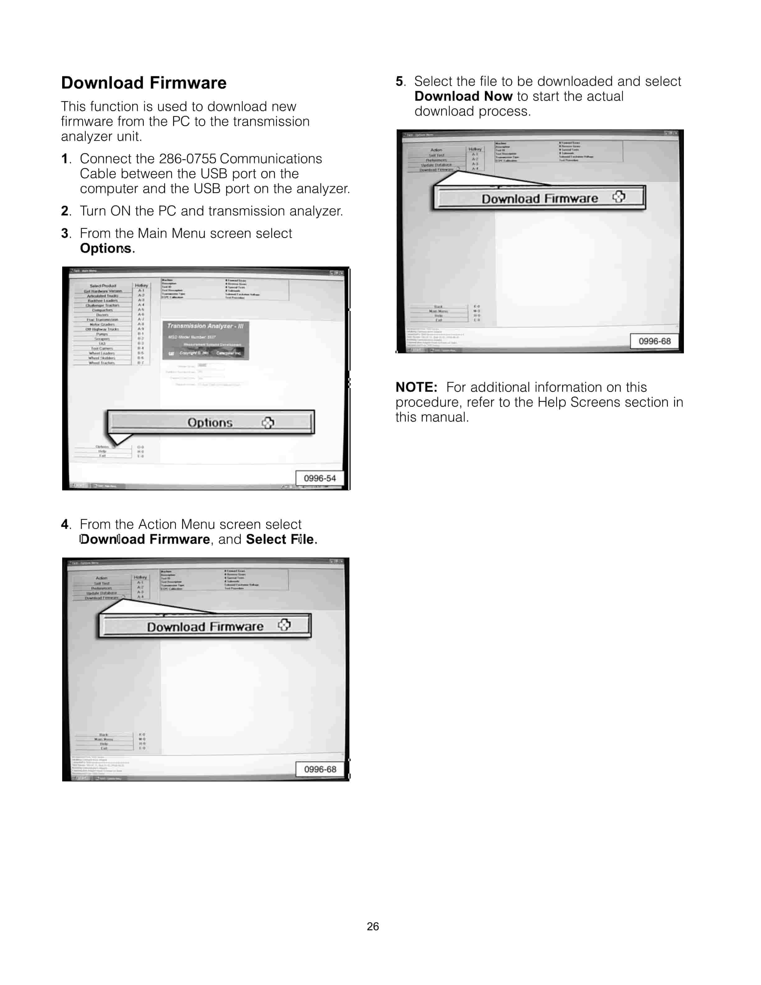 Caterpillar 277-2363 Transmission Analyzer III Tool Operating Manual NEHS0996-5