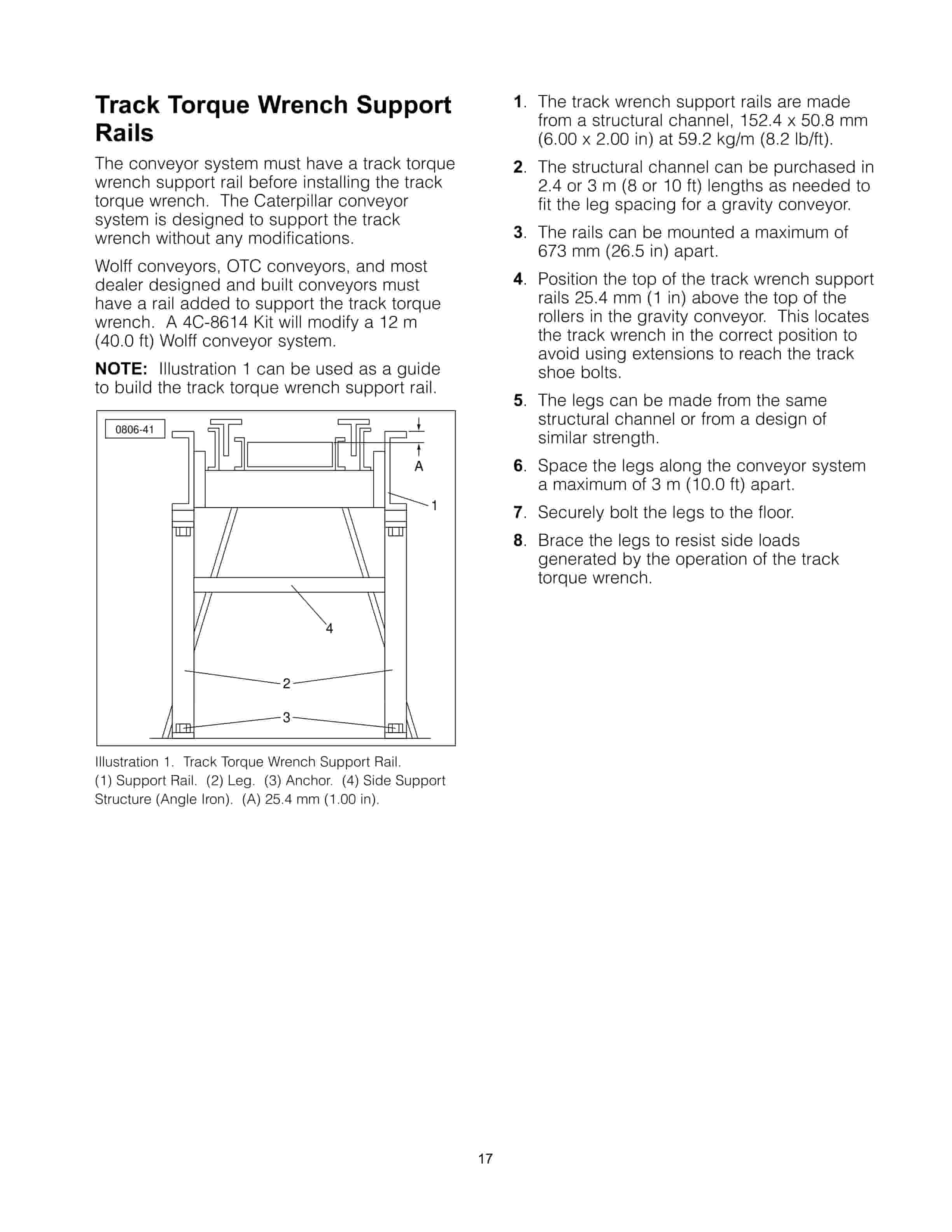 Caterpillar 300T Track Press Tool Operating Manual NEHS0828-5