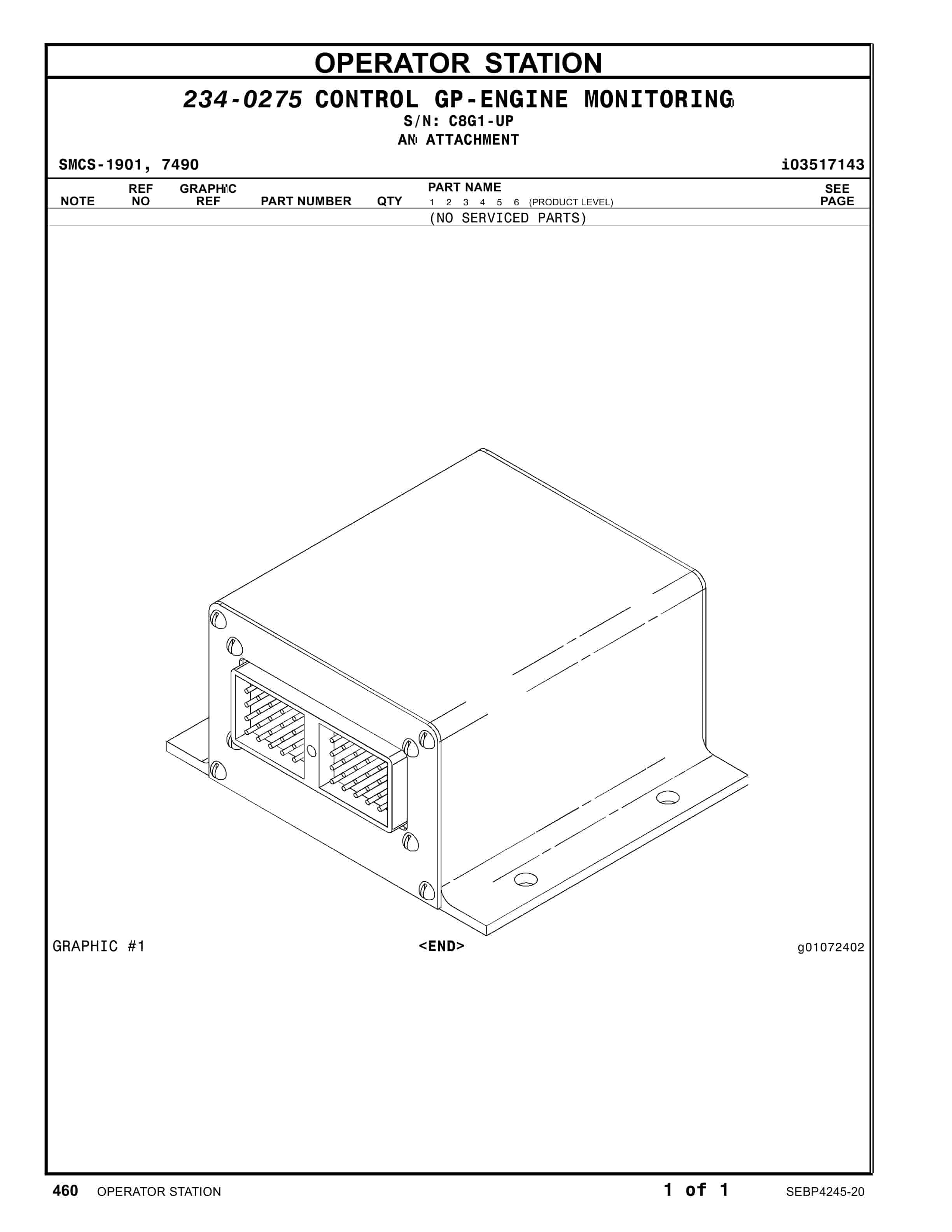 Caterpillar 3406C Generator Set Parts Manual SEBP4245-20-5