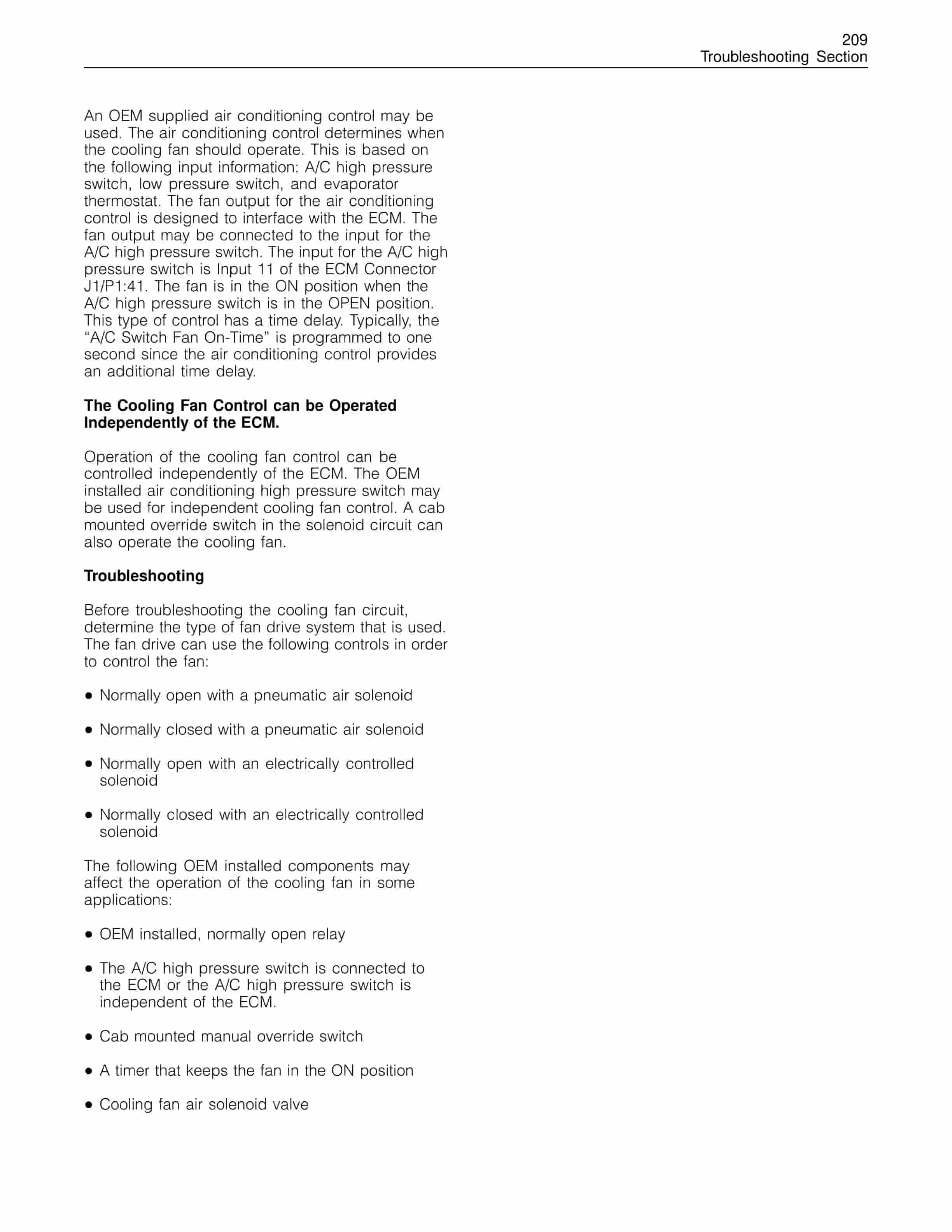 Caterpillar 3406E, C-10, C-12, C-15, C-16, C-18 On-Highway Engines Troubleshooting Manual RENR2238-07-2