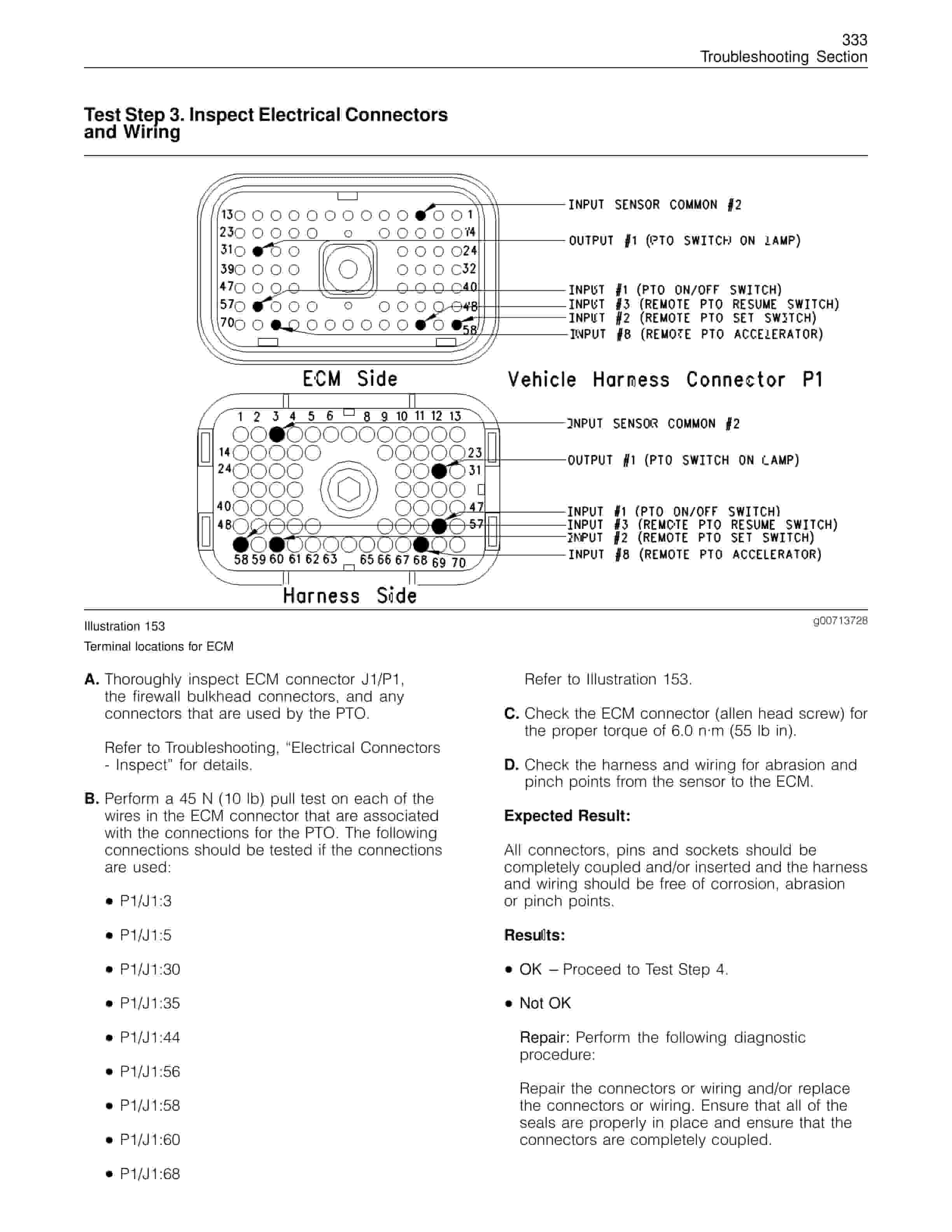 Caterpillar 3406E, C-10, C-12, C-15, C-16, C-18 On-Highway Engines Troubleshooting Manual RENR2238-07-5