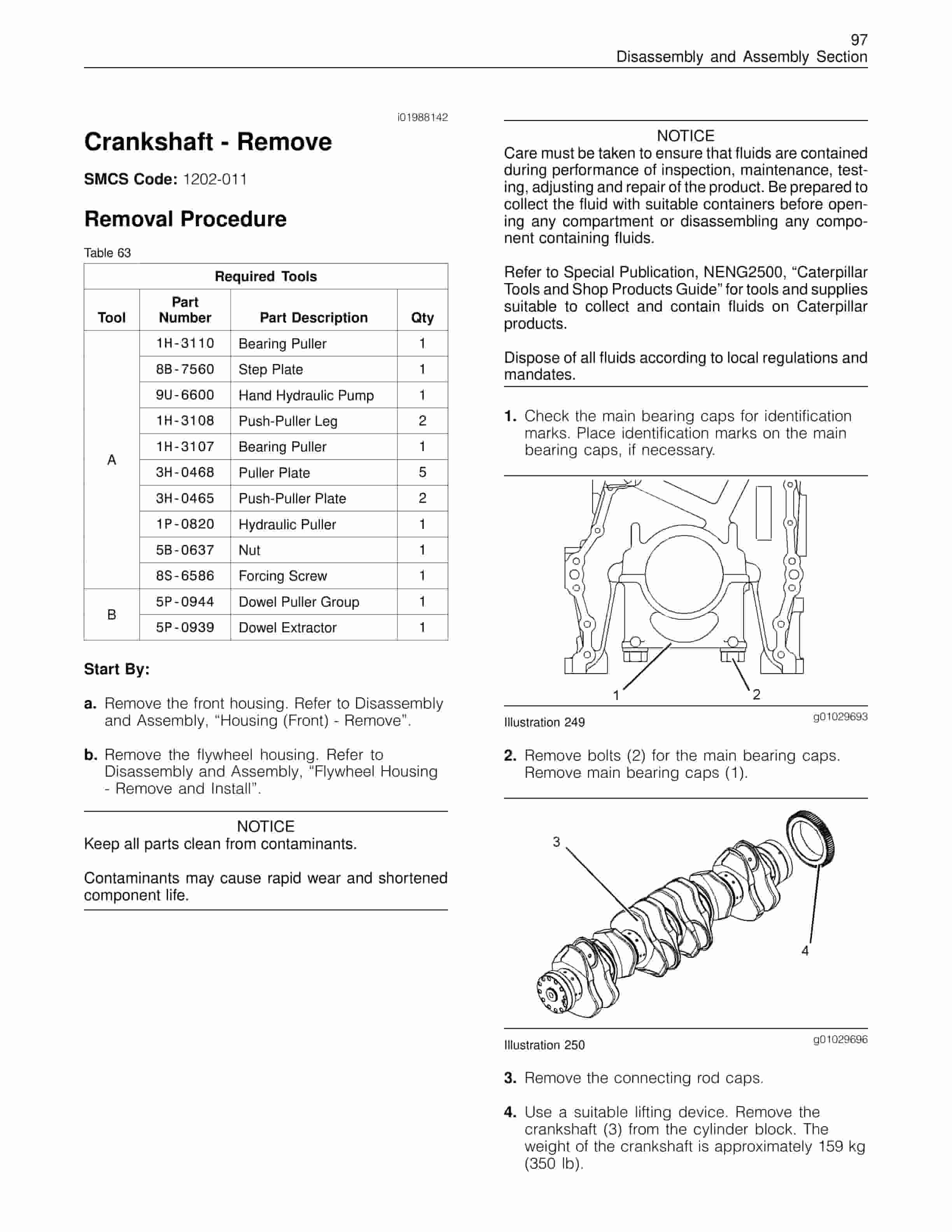 Caterpillar 3406E On-Highway Engine Dissassembly And Assembly Manual SENR6421-04-4