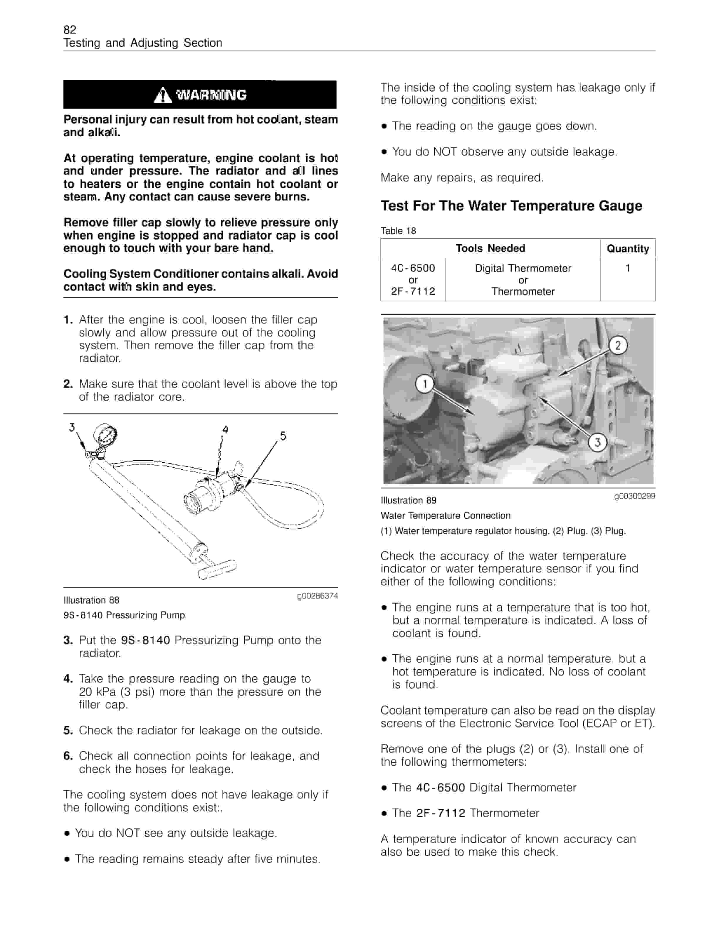 Caterpillar 3406E Truck Engine Systems Operation Testing And Adjusting RENR1273-06-4