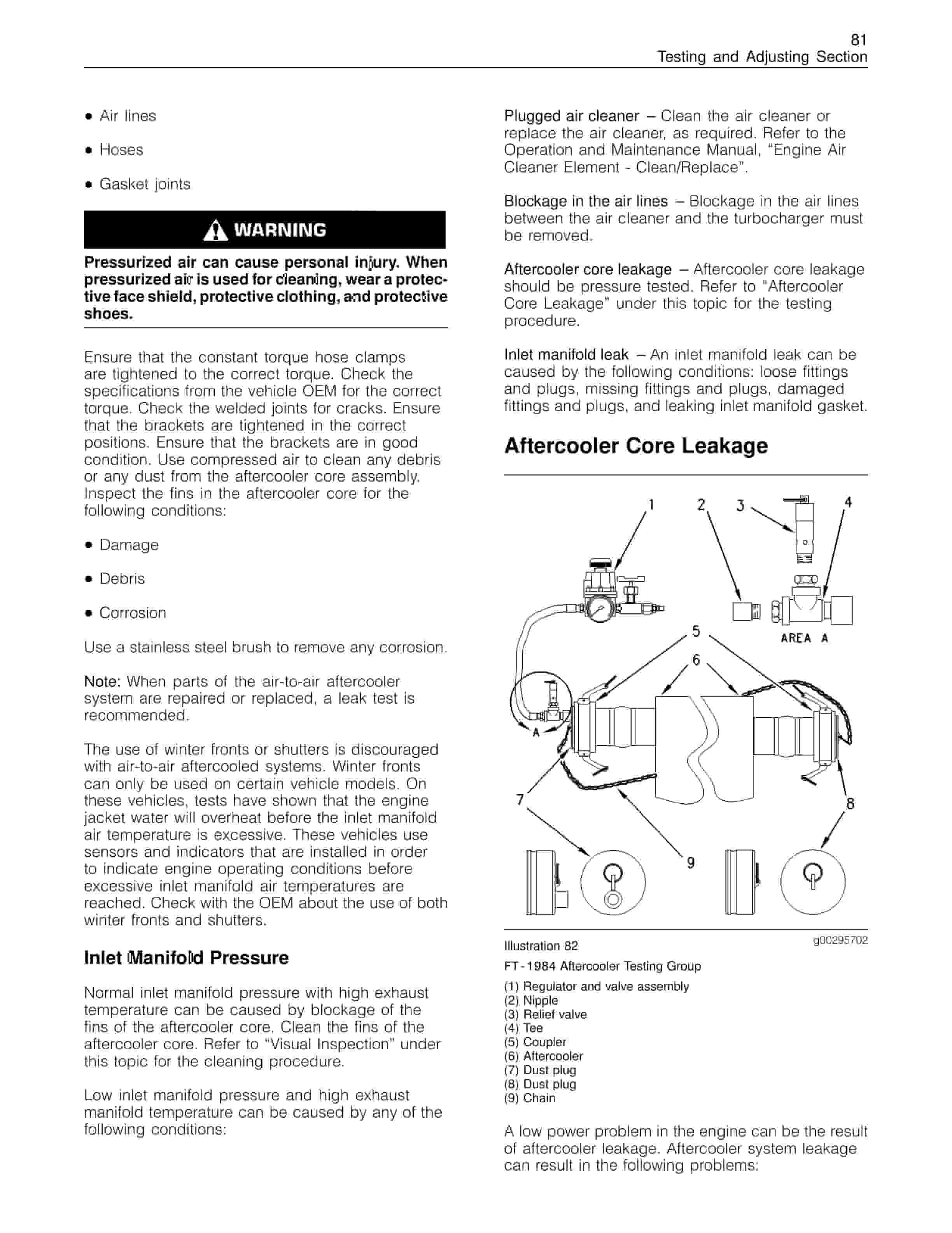 Caterpillar 3406E Truck Engine Systems Operation Testing And Adjusting SENR5017-04-3