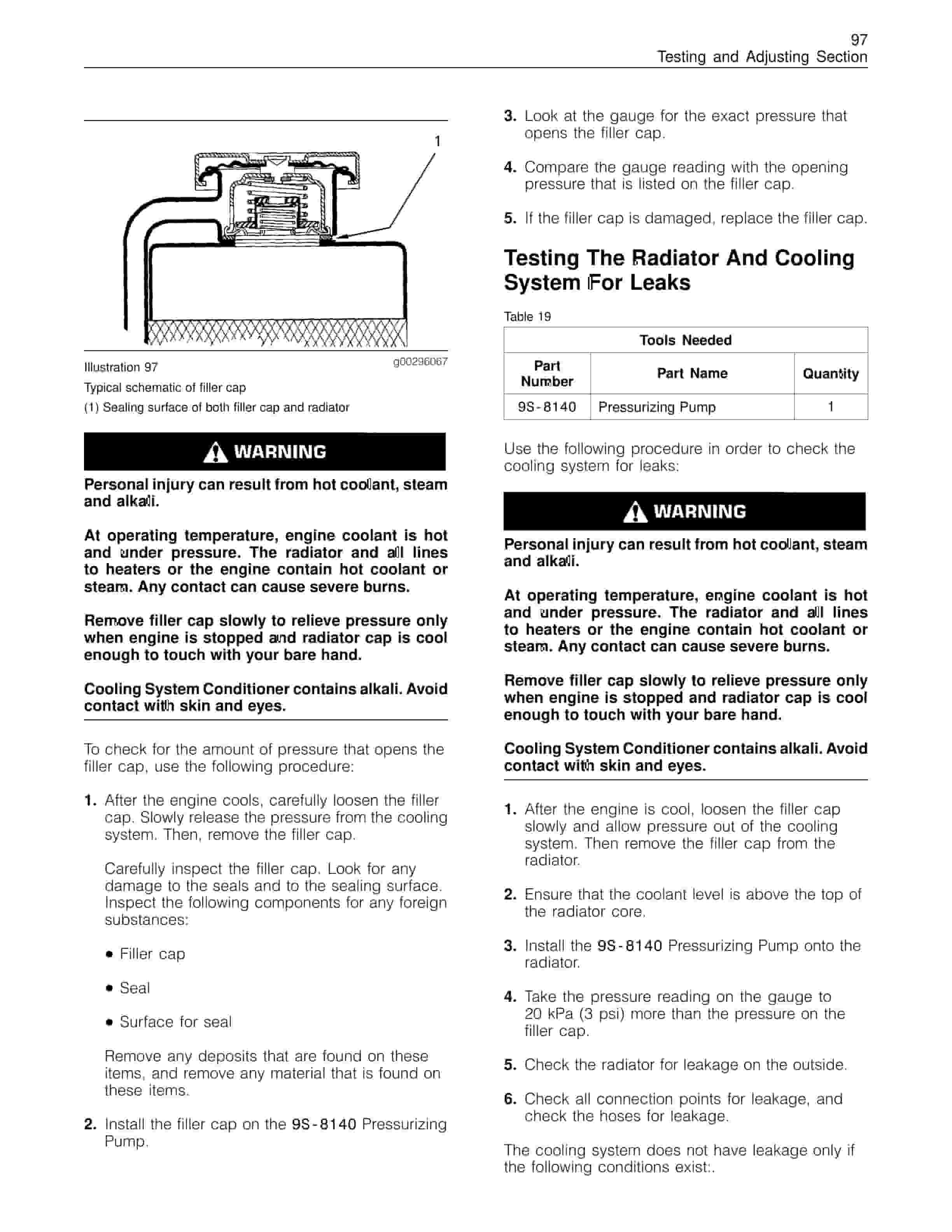 Caterpillar 3406E Truck Engine Systems Operation Testing And Adjusting SENR5017-04-5