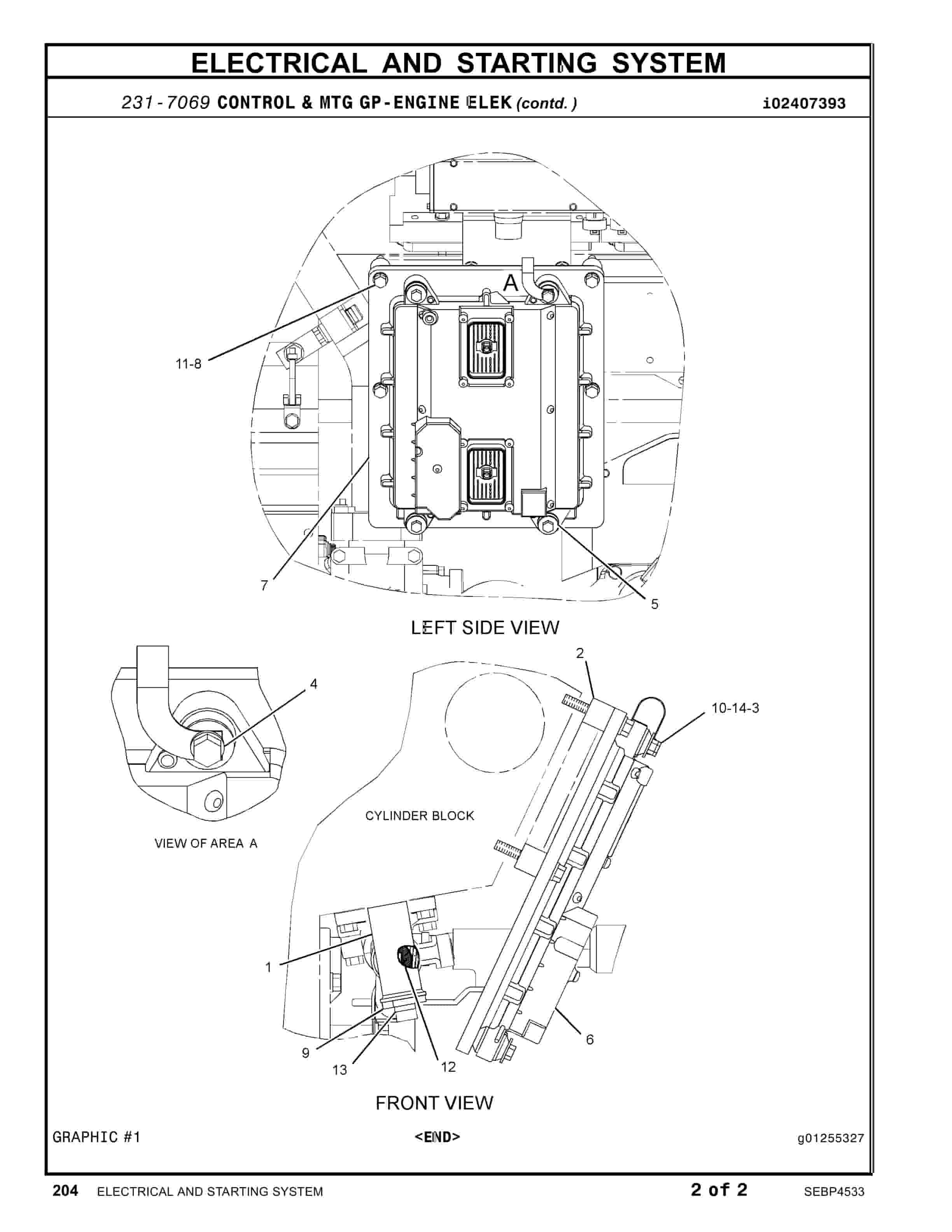 Caterpillar 3508C Marine Engines Parts Manual SEBP4533-3