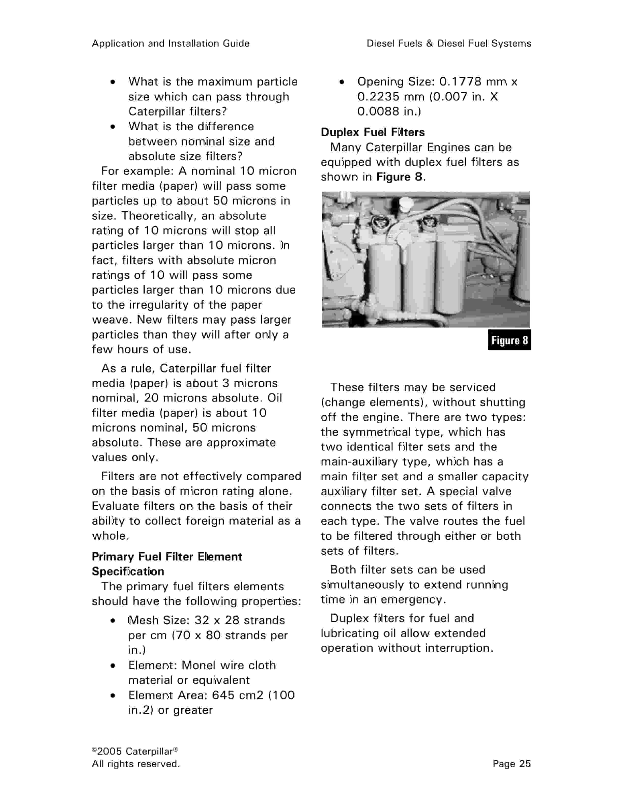 Caterpillar 3600, C175, 3500, C32, 3412E, 3400, 3126B, C18 to C7 Application And Installation Guide 2 Caterpillar 3600, C175, 3500, C32, 3412E, 3400, 3126B, C18 to C7 Application And Installation Guide - Image 2