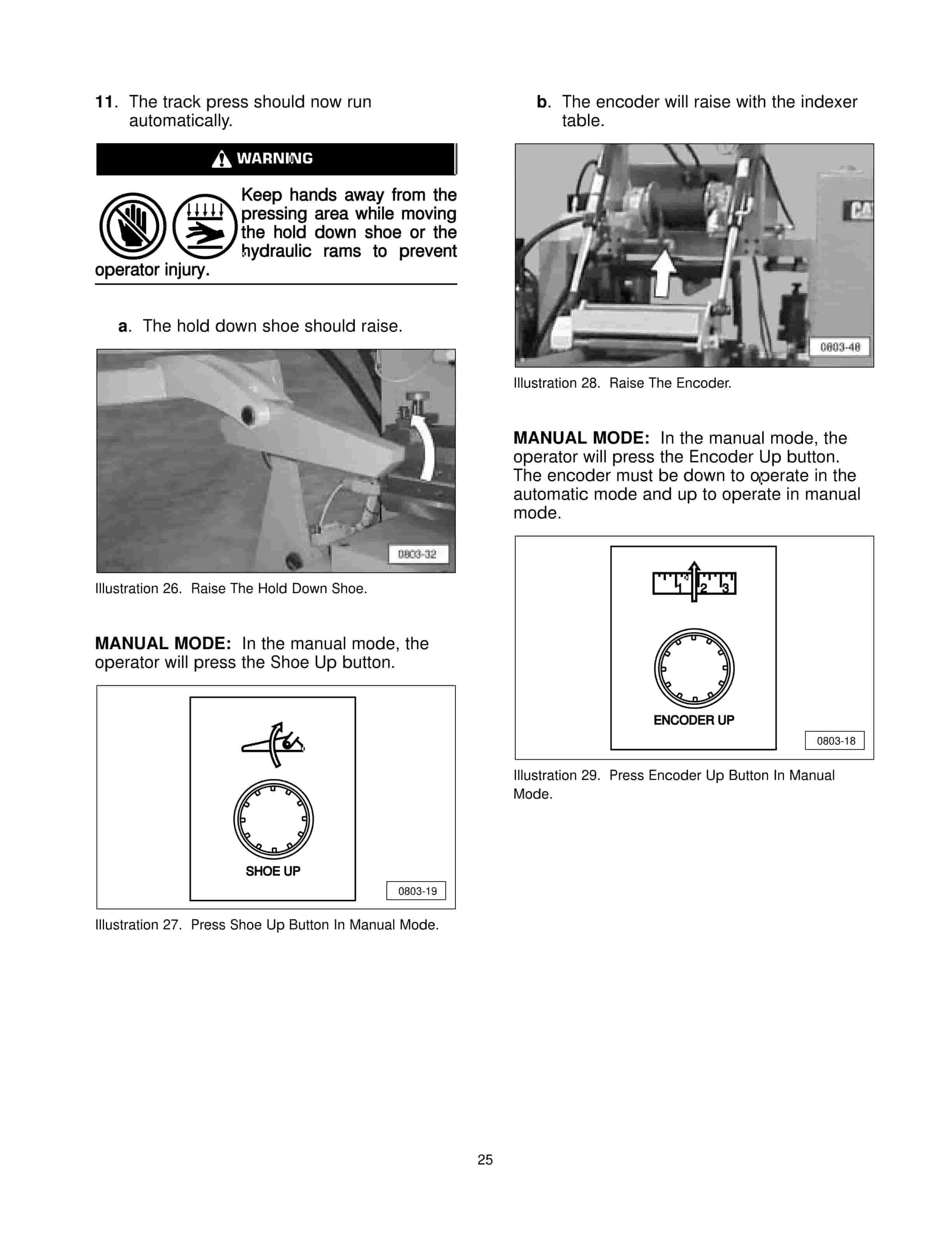Caterpillar 375T Track Press Tool Operating Manual NEHS0803-02-4