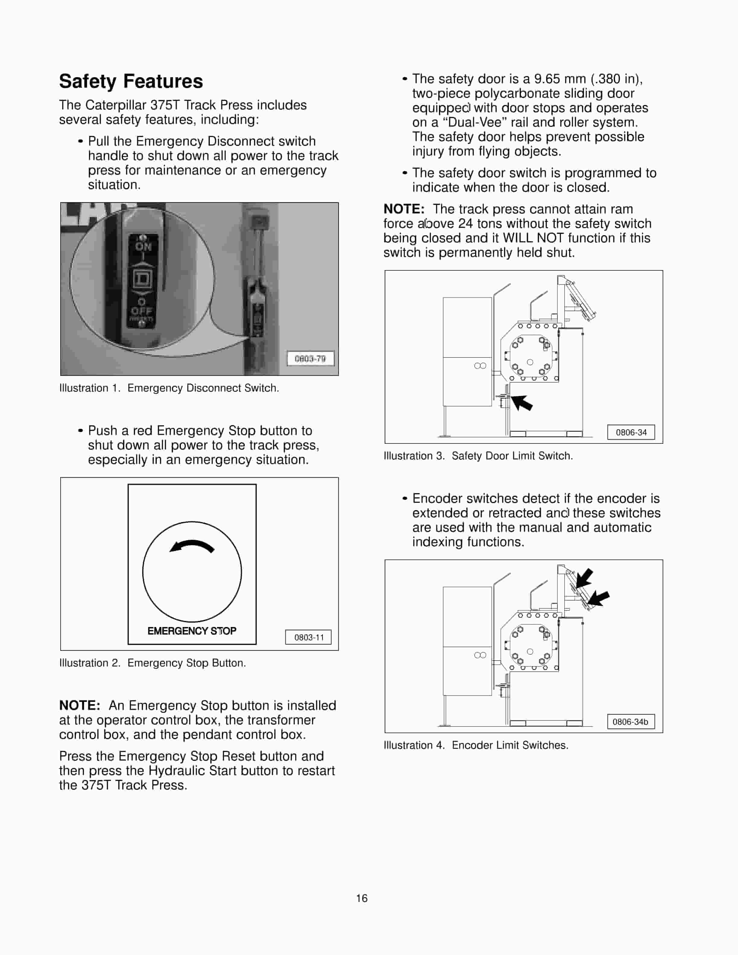 Caterpillar 375T Track Press Tool Operating Manual NEHS0806-01-4