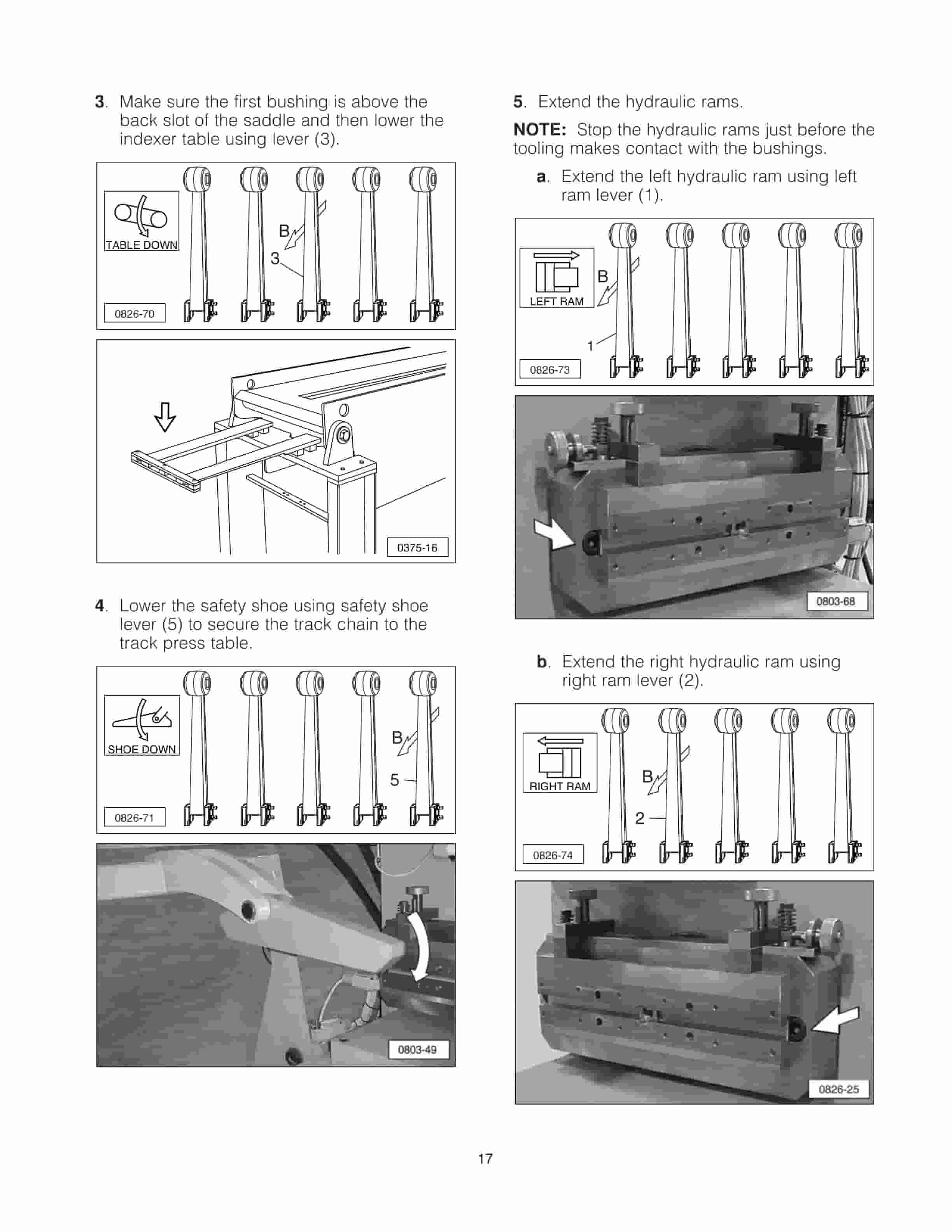 Caterpillar 375T Track Press Tool Operating Manual NEHS0895-5