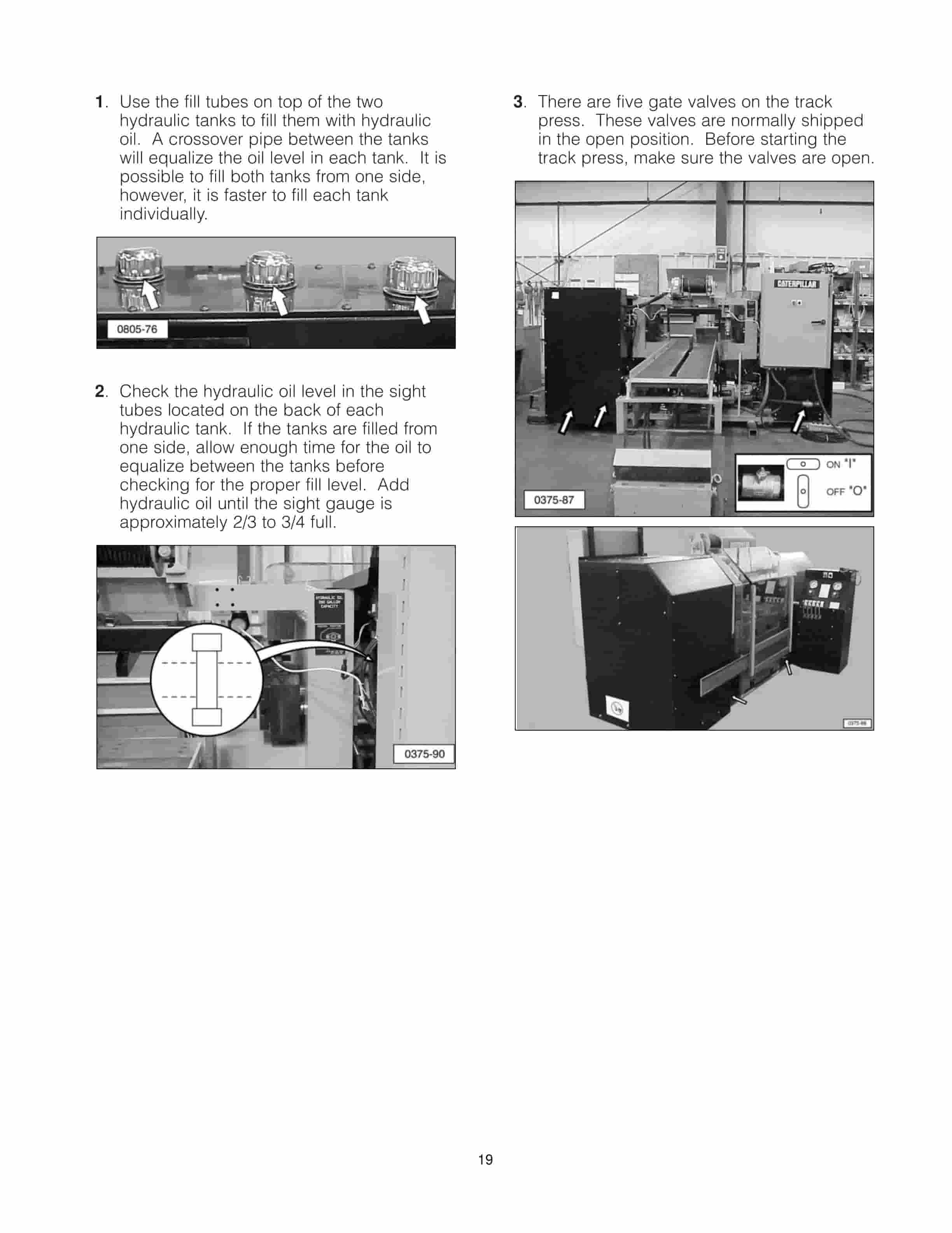 Caterpillar 375T Track Press Tool Operating Manual NEHS0897-4