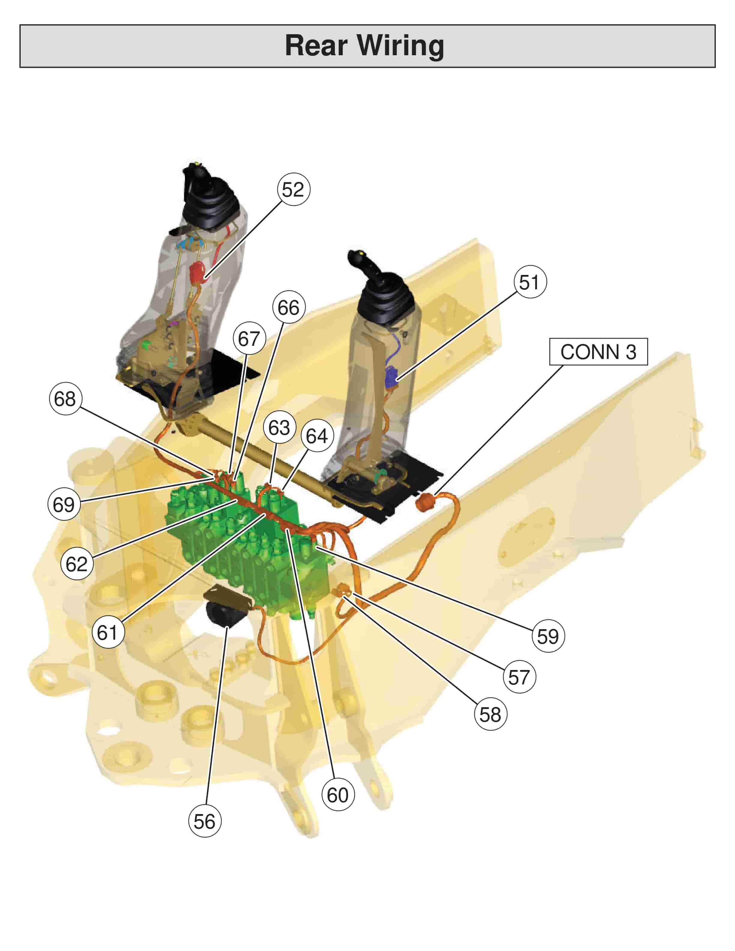 Caterpillar 420E, 430E Backhoe Loader Electrical System Schematic KENR7661-01 3 Caterpillar 420E, 430E Backhoe Loader Electrical System Schematic KENR7661-01 - Image 3