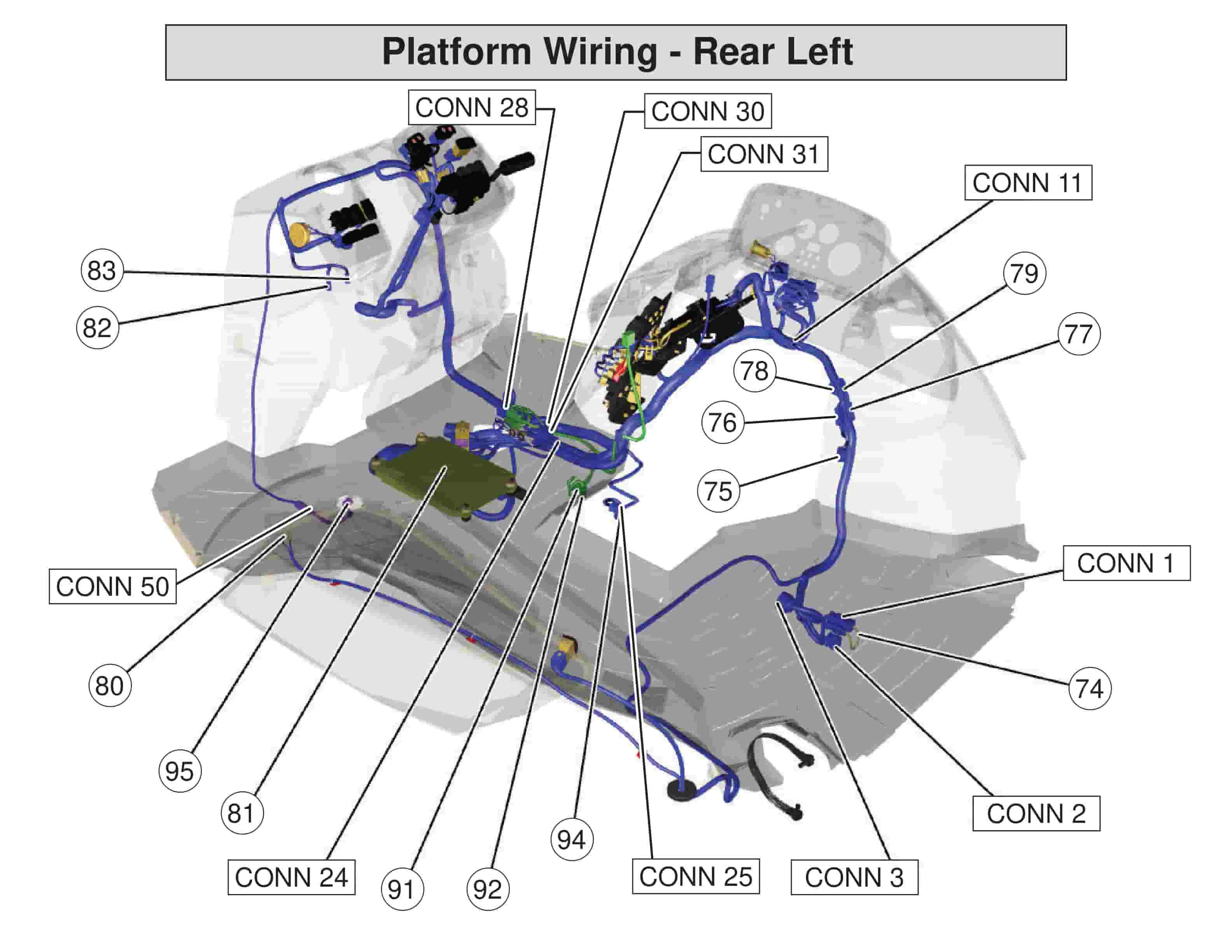 Caterpillar 420E, 430E Backhoe Loader Electrical System Schematic KENR7661-01 5 Caterpillar 420E, 430E Backhoe Loader Electrical System Schematic KENR7661-01 - Image 5
