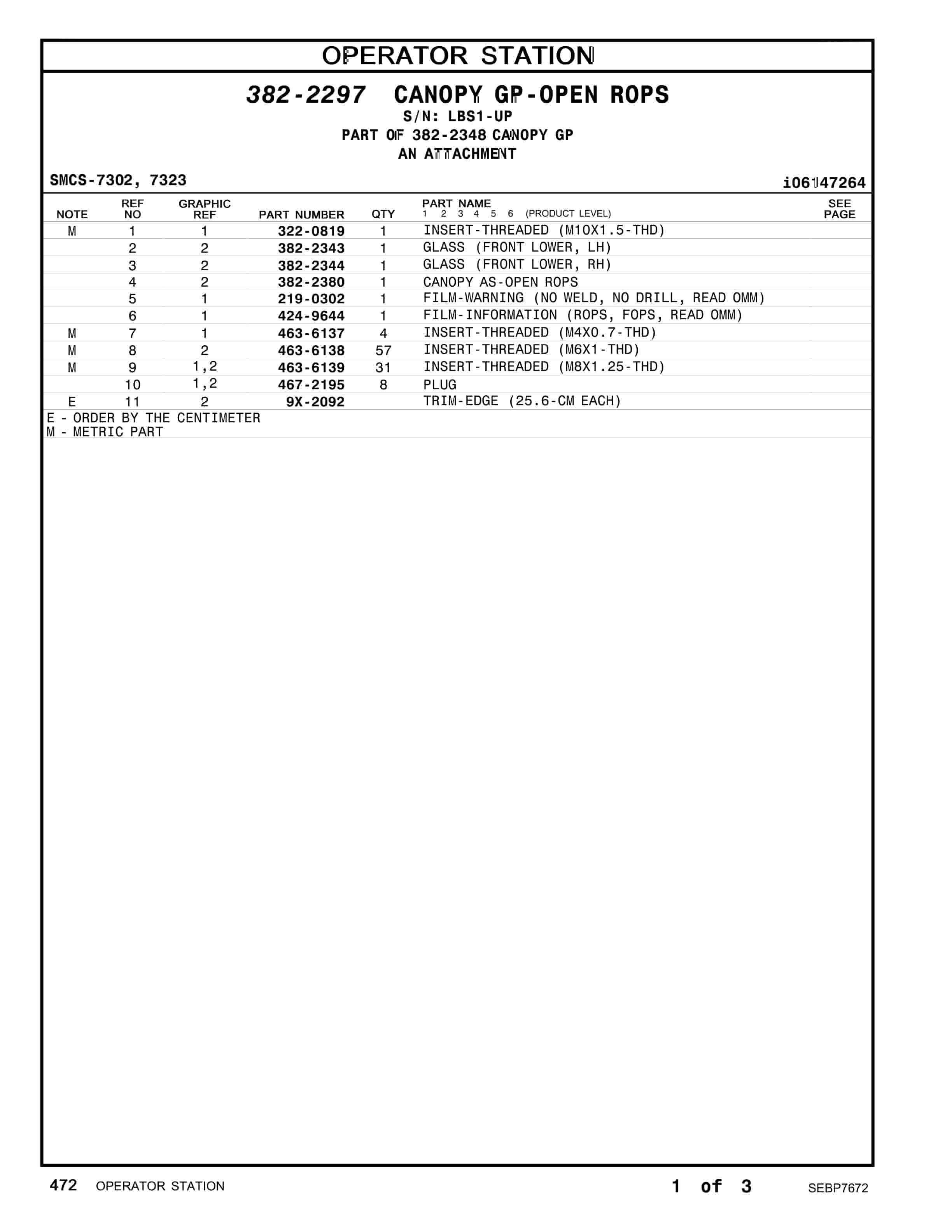 Caterpillar 420F2 Center Pivot Backhoe Loader Parts Manual SEBP7672 5 Caterpillar 420F2 Center Pivot Backhoe Loader Parts Manual SEBP7672 - Image 5