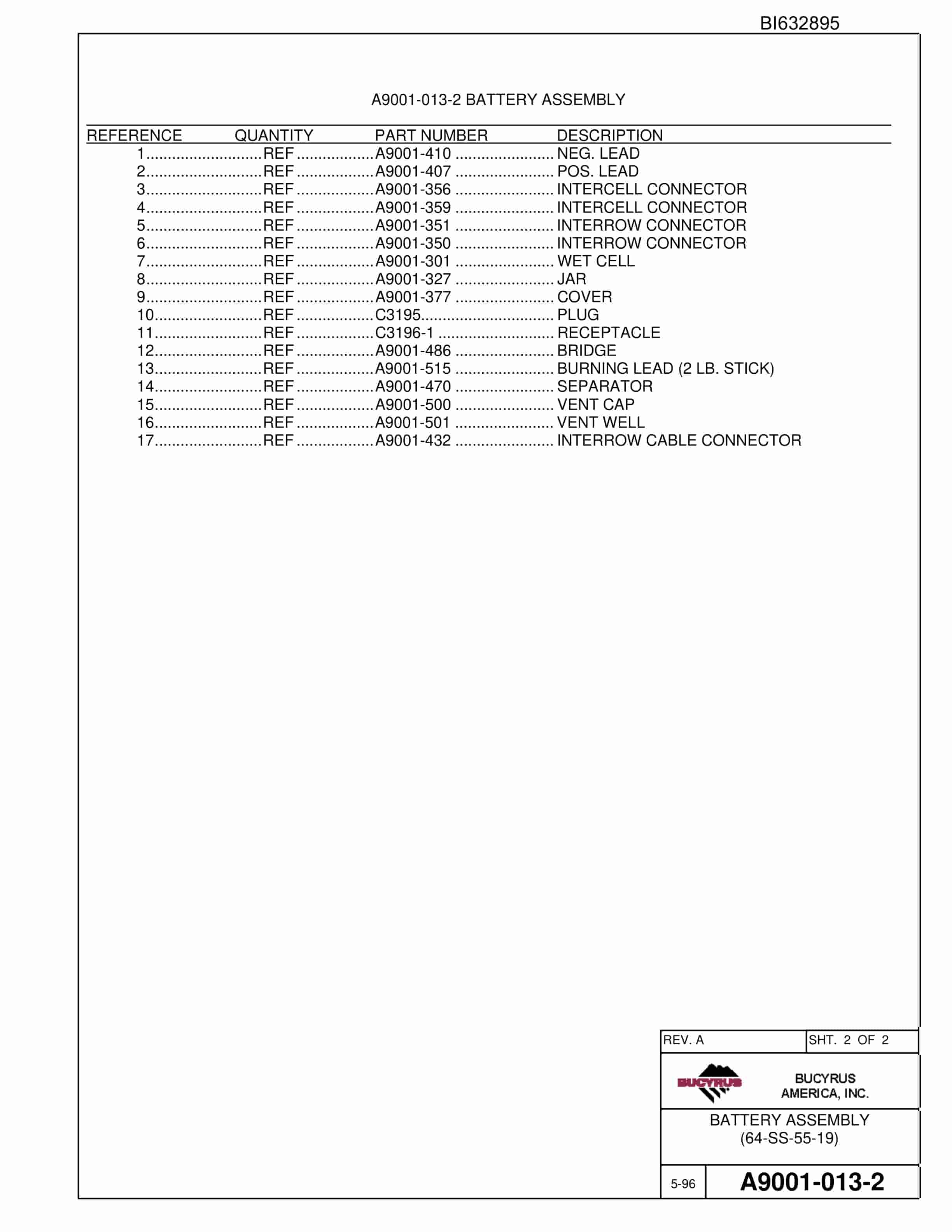 Caterpillar 482 Parts Manual BI632895 3 Caterpillar 482 Parts Manual BI632895 - Image 3