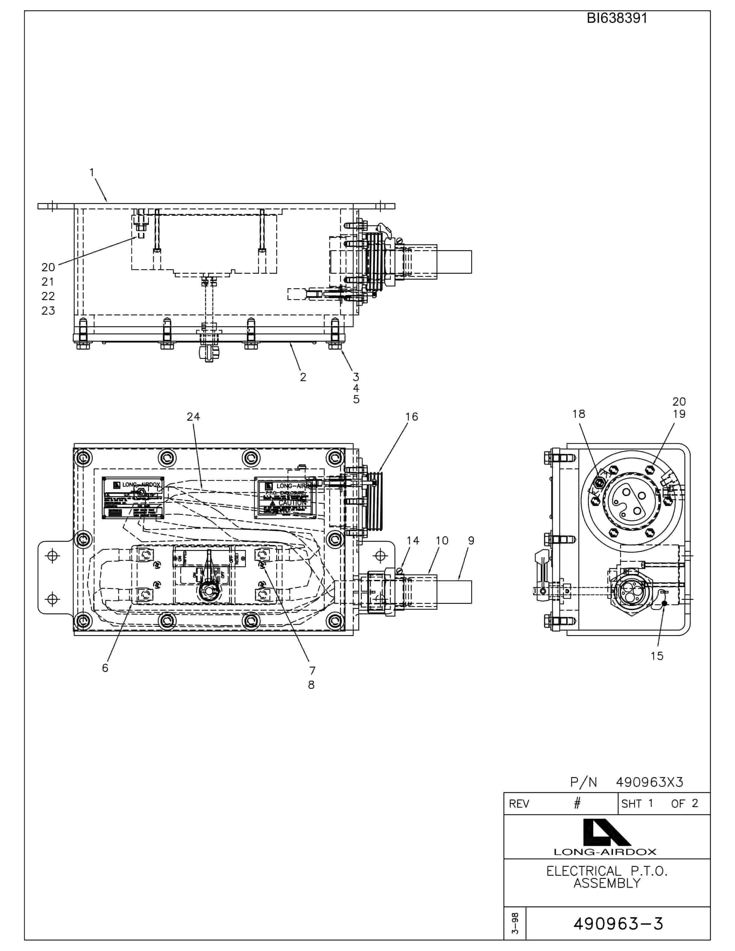 Caterpillar 488-6 Parts Manual BI638391 4 Caterpillar 488-6 Parts Manual BI638391 - Image 4