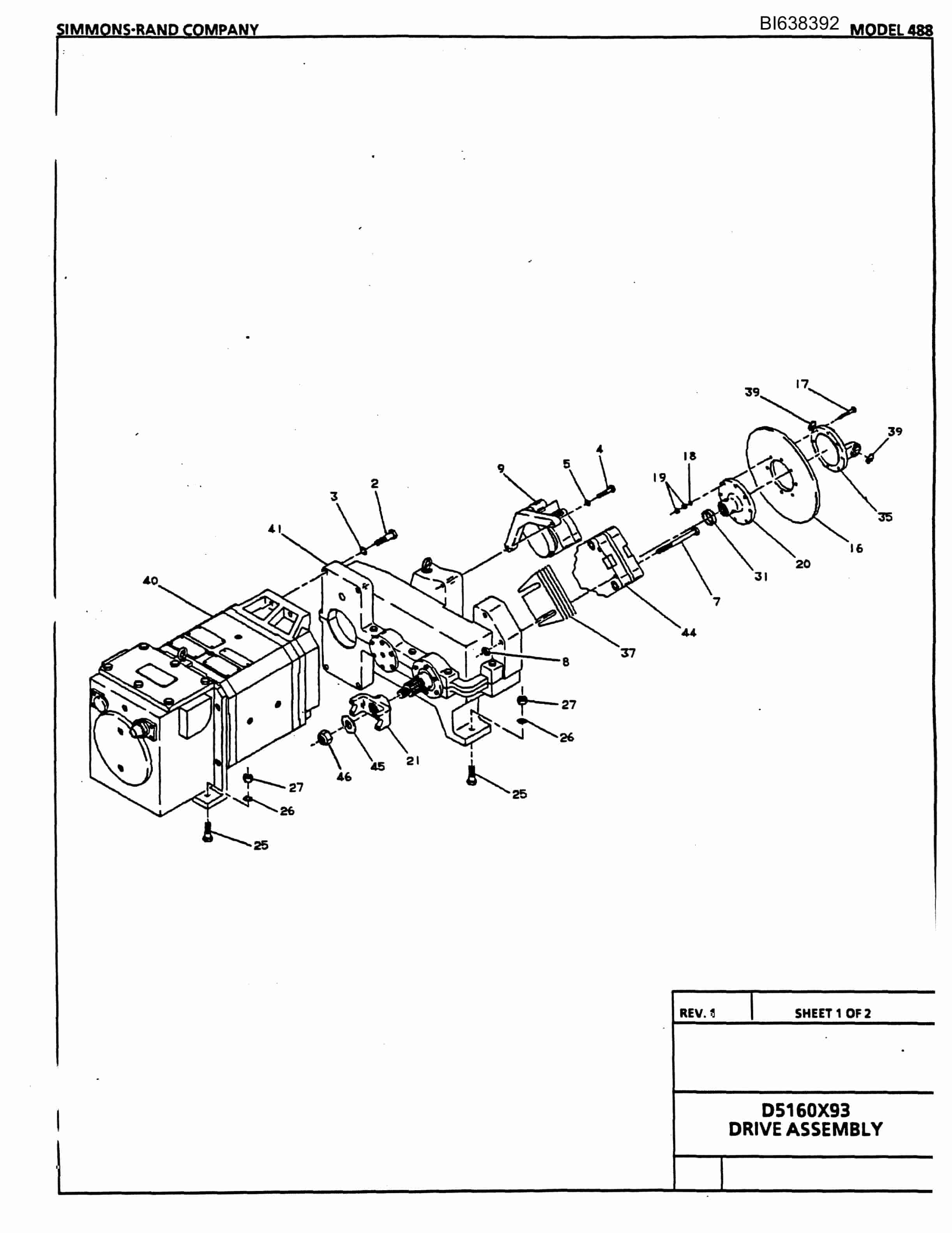 Caterpillar 488 Parts Manual BI638392-3