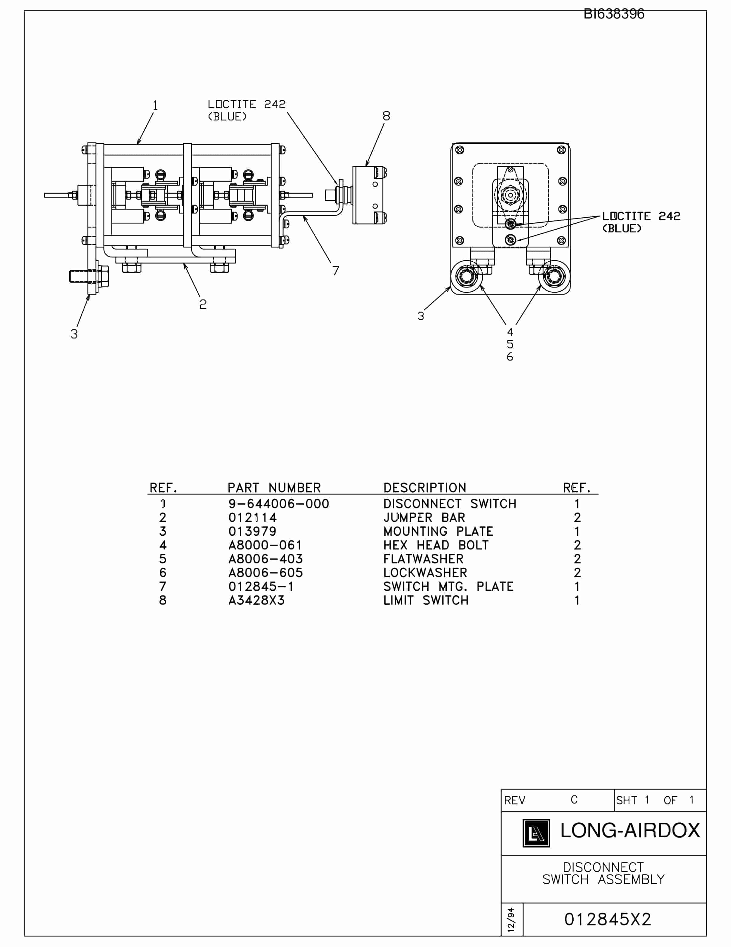 Caterpillar 488 Parts Manual BI638396-2