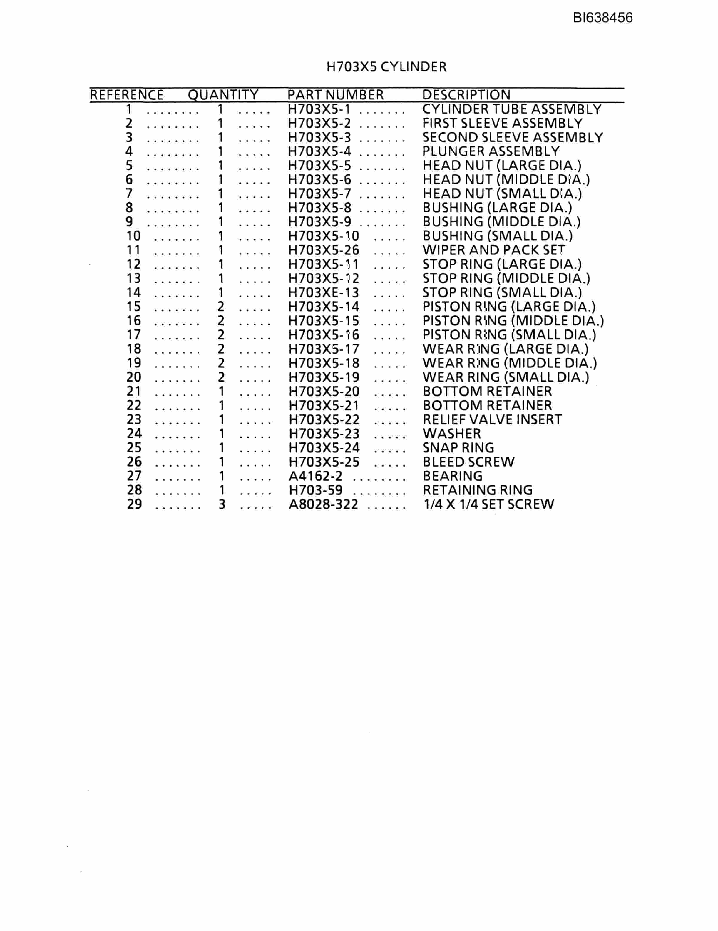 Caterpillar 488 Parts Manual BI638456-4