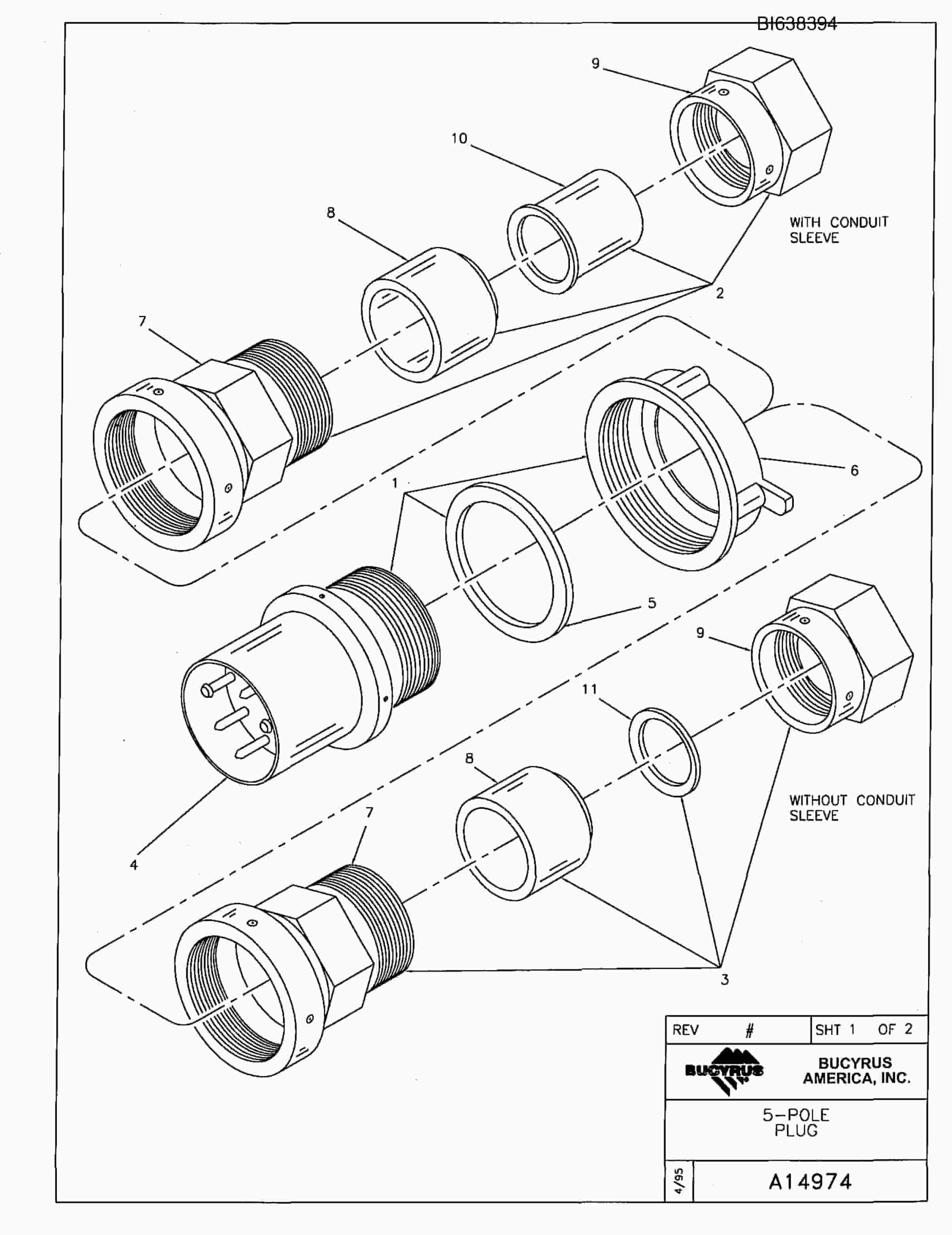 Caterpillar 488LA Parts Manual BI638394-3