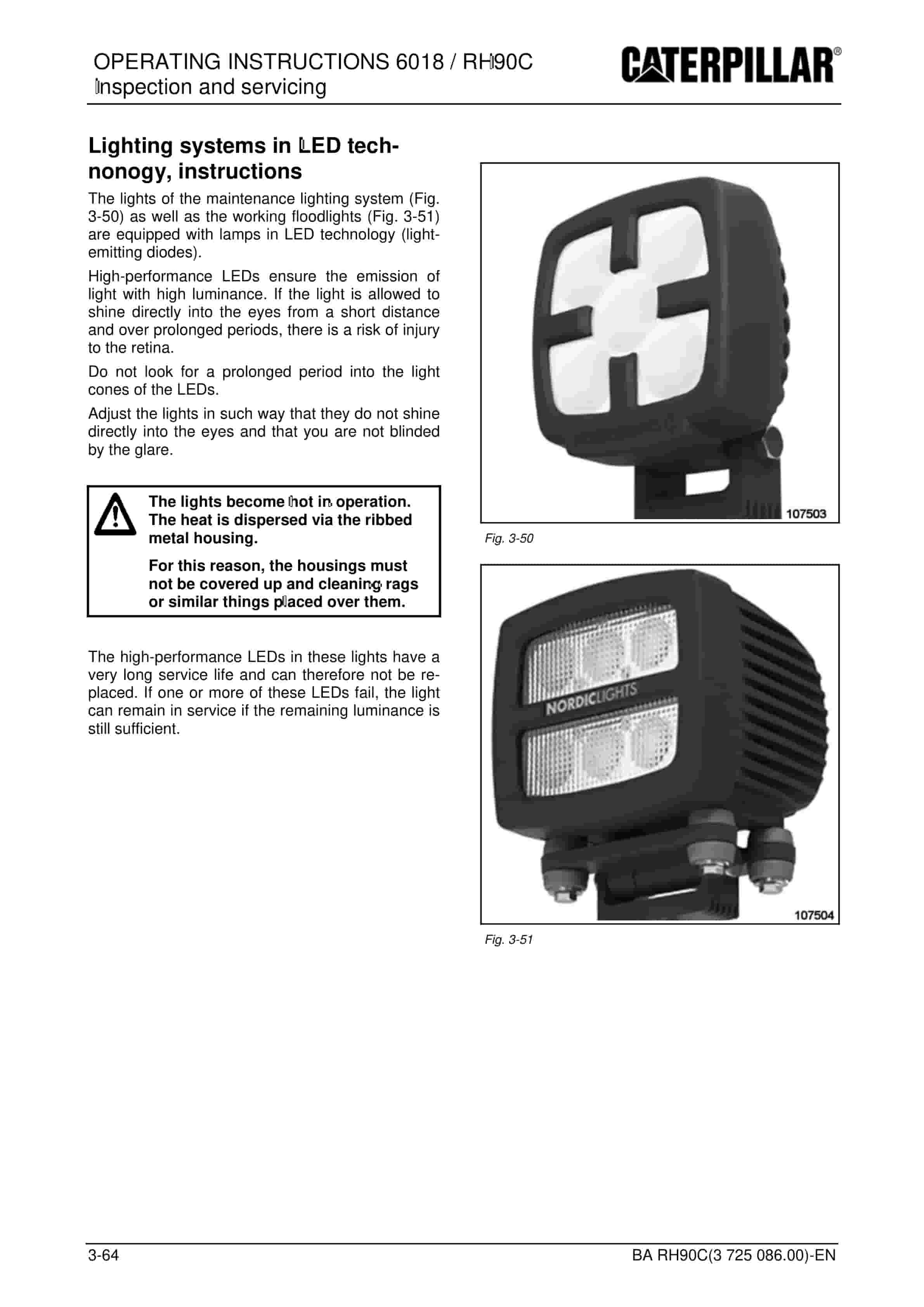 Caterpillar 6018, RH90C Hydraulic Excavator Operating Instructions 3725086 3 Caterpillar 6018, RH90C Hydraulic Excavator Operating Instructions 3725086 - Image 3