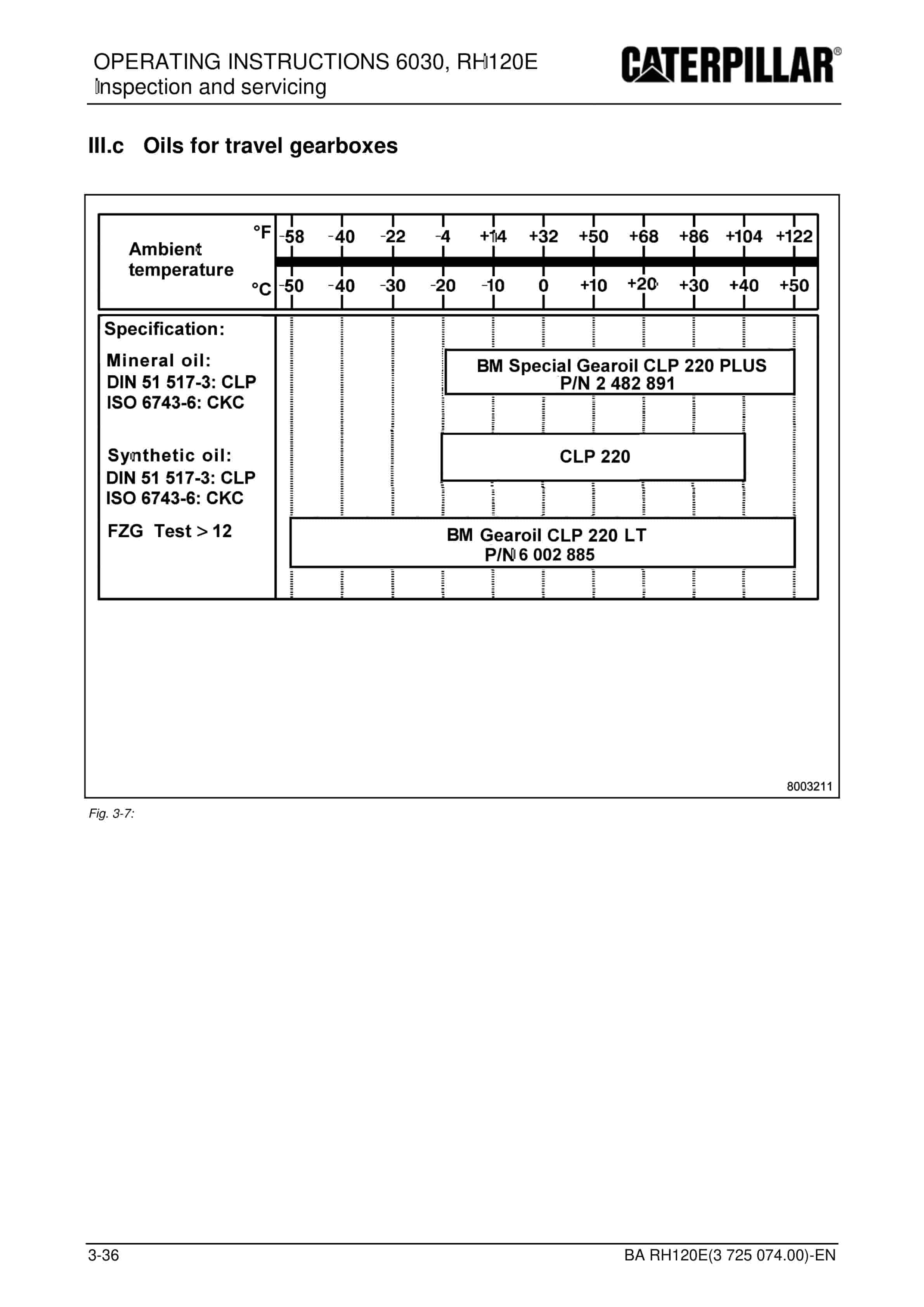 Caterpillar 6030, RH120E Hydraulic Excavator Operating Instructions 3725074 2 Caterpillar 6030, RH120E Hydraulic Excavator Operating Instructions 3725074 - Image 2