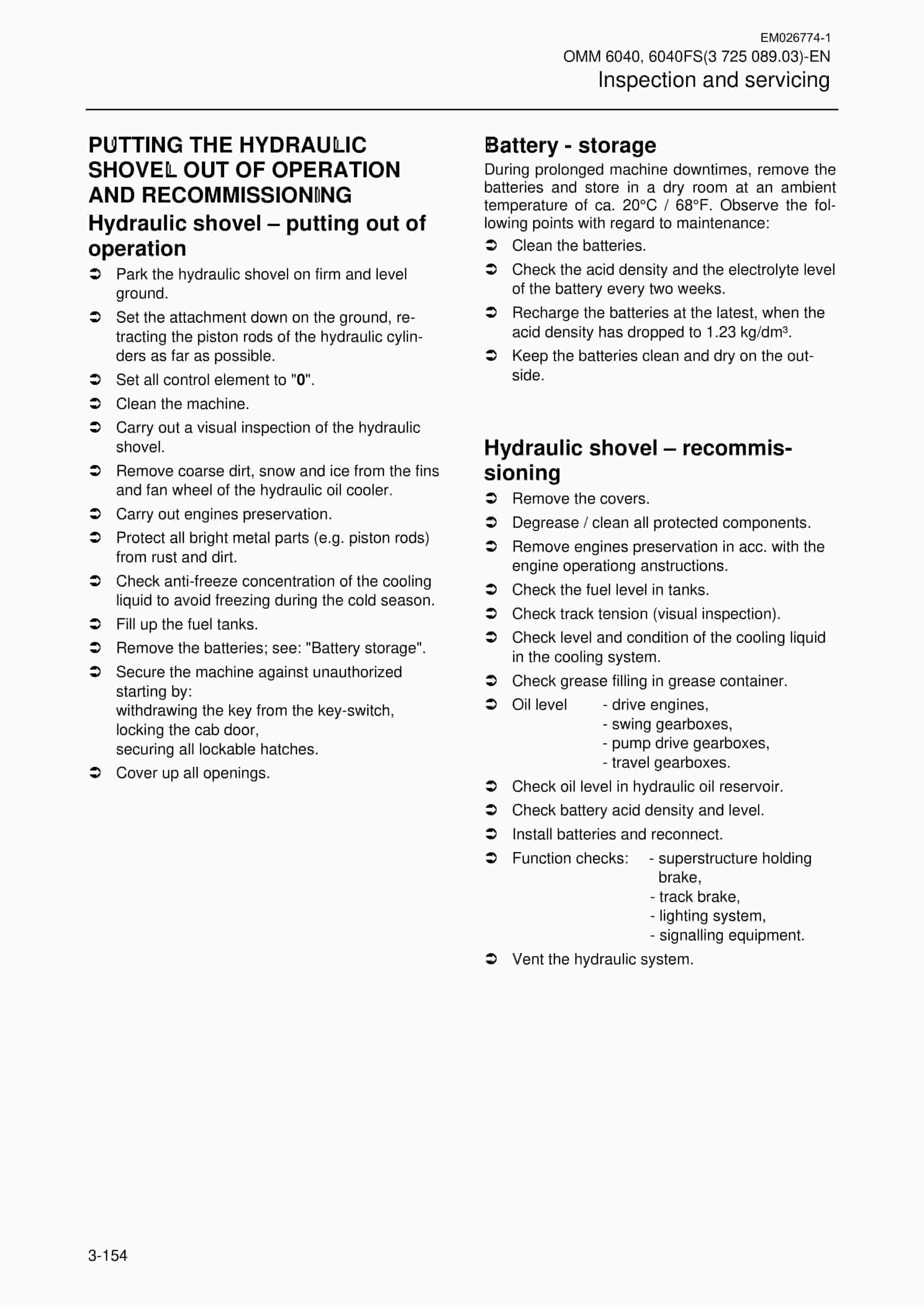 Caterpillar 6040, 6040FS Hydraulic Shovel Operation And Maintenance Manual EM026774-1 5 Caterpillar 6040, 6040FS Hydraulic Shovel Operation And Maintenance Manual EM026774-1 - Image 5