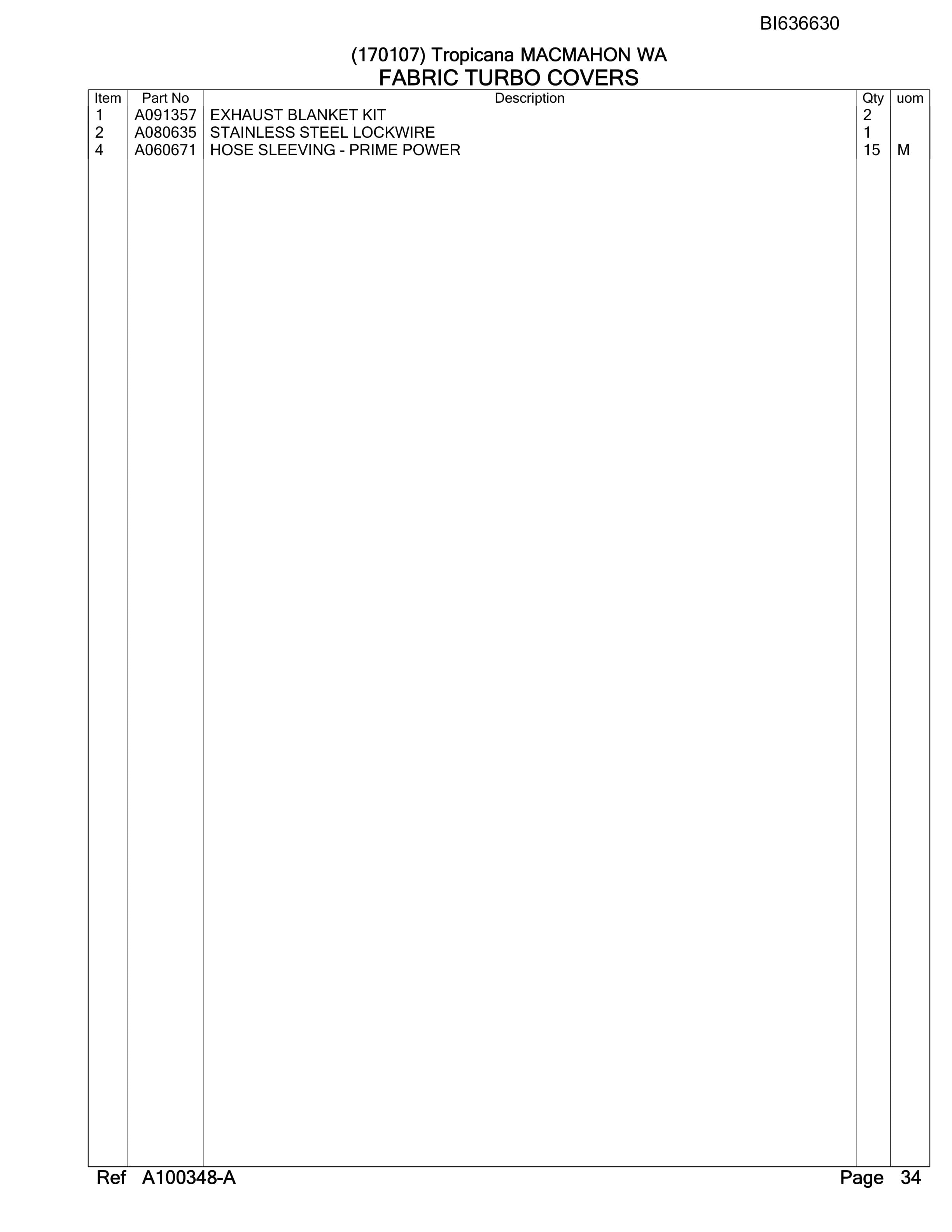 Caterpillar 6040 Hydraulic Excavator Australian Options - Parts Manual BI636630-5