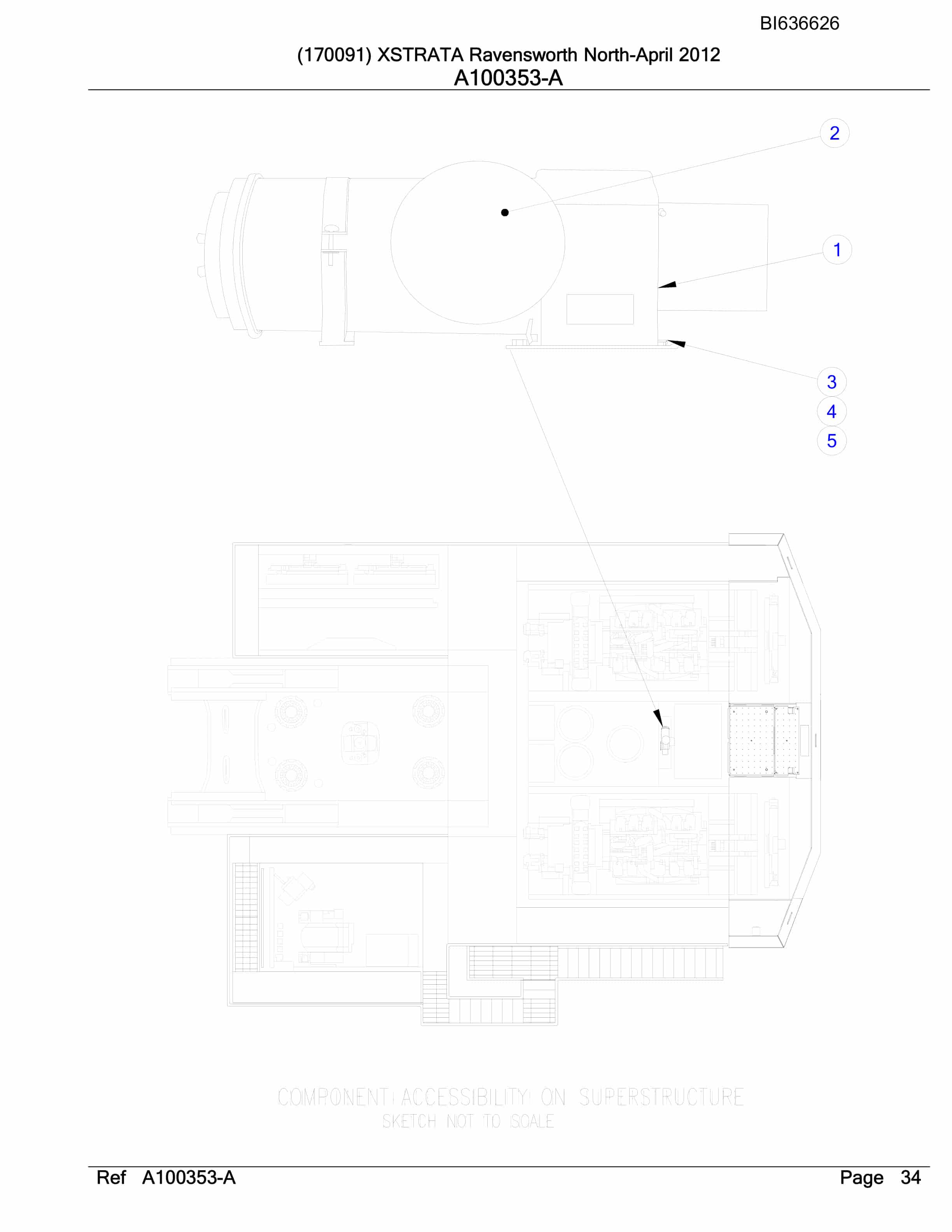 Caterpillar 6040 Hydraulic Shovel Australian Options - Parts Manual BI636626-2