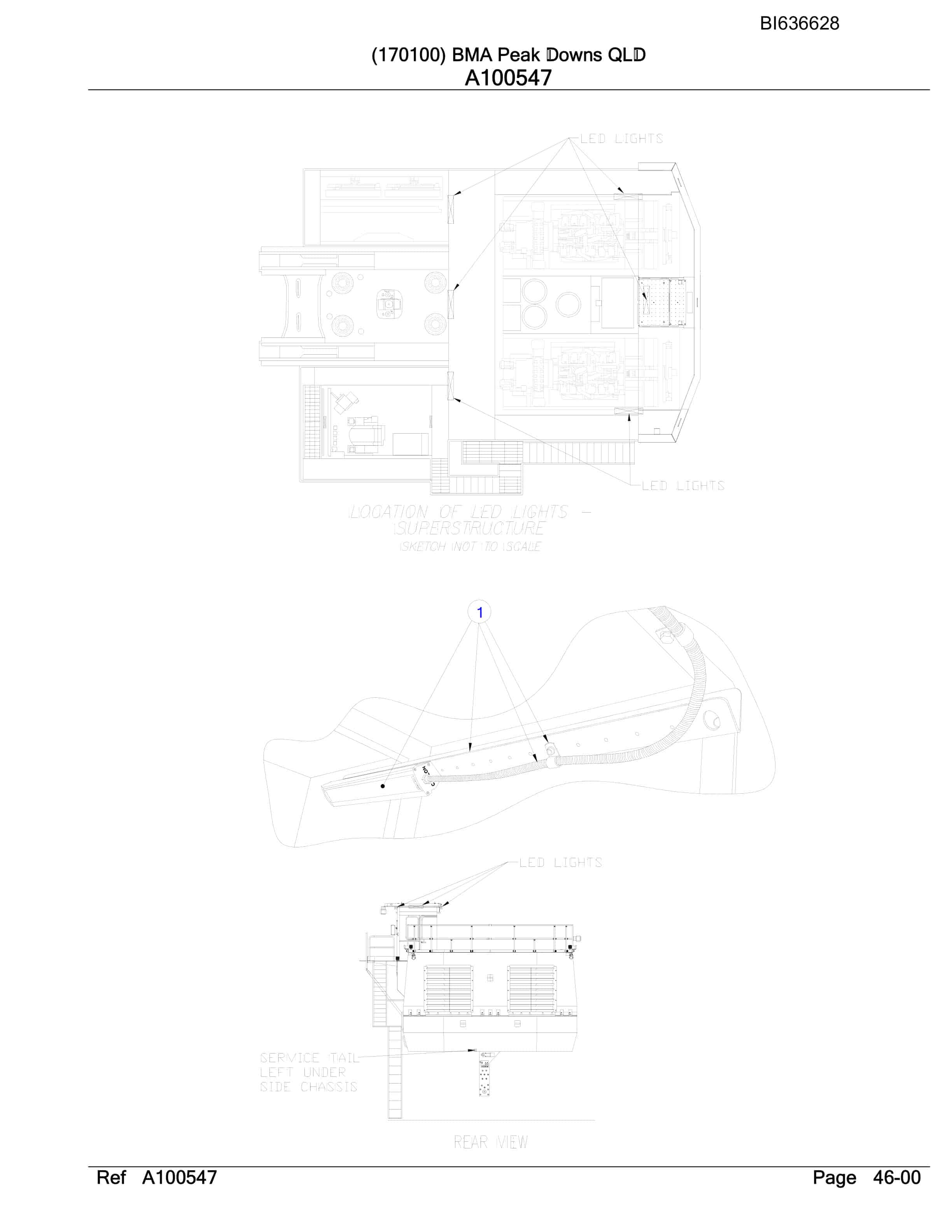Caterpillar 6040 Hydraulic Shovel Australian Options - Parts Manual BI636628-2