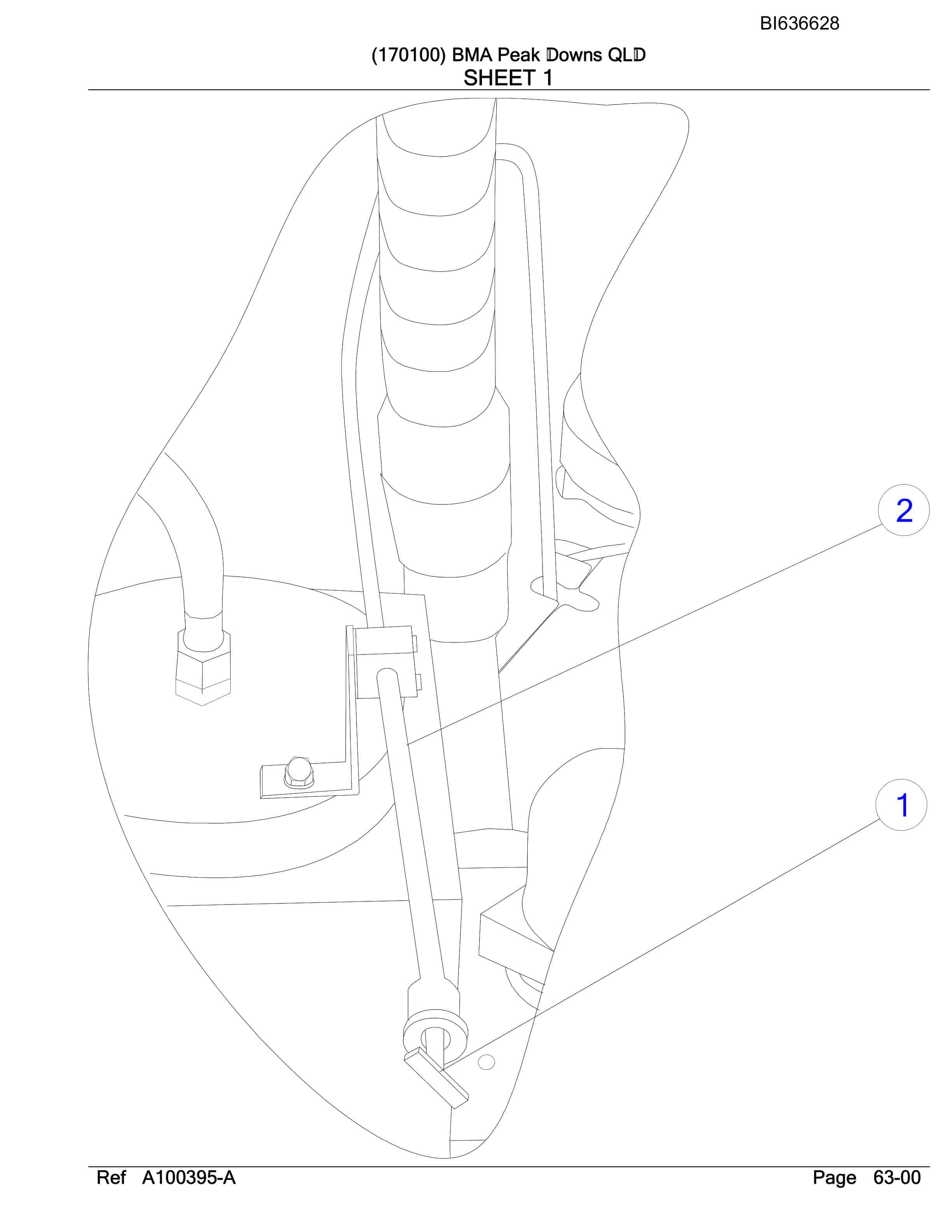 Caterpillar 6040 Hydraulic Shovel Australian Options - Parts Manual BI636628-3