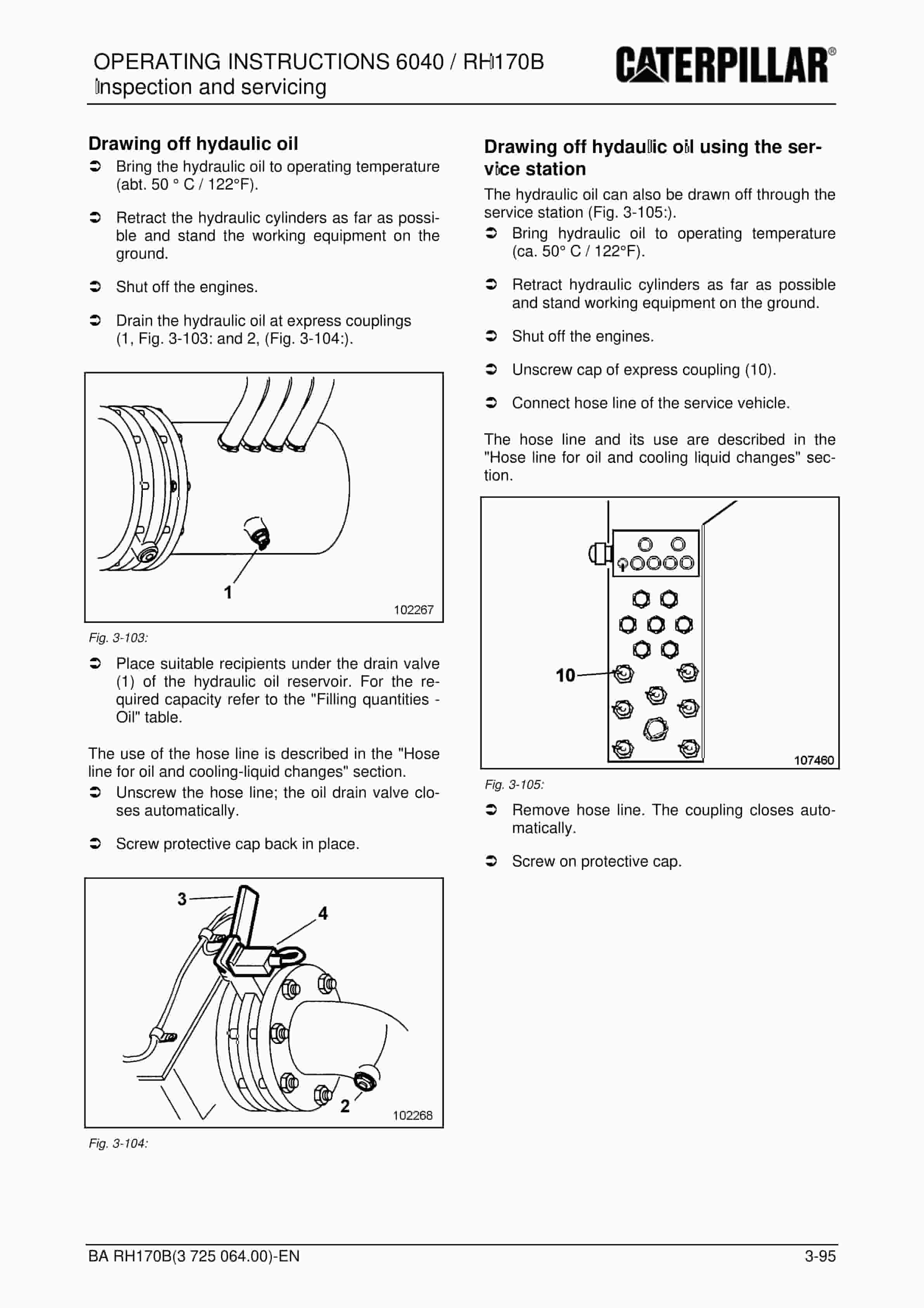 Caterpillar 6040, RH170B Hydraulic Shovel Operating Instructions 3725064 3 Caterpillar 6040, RH170B Hydraulic Shovel Operating Instructions 3725064 - Image 3