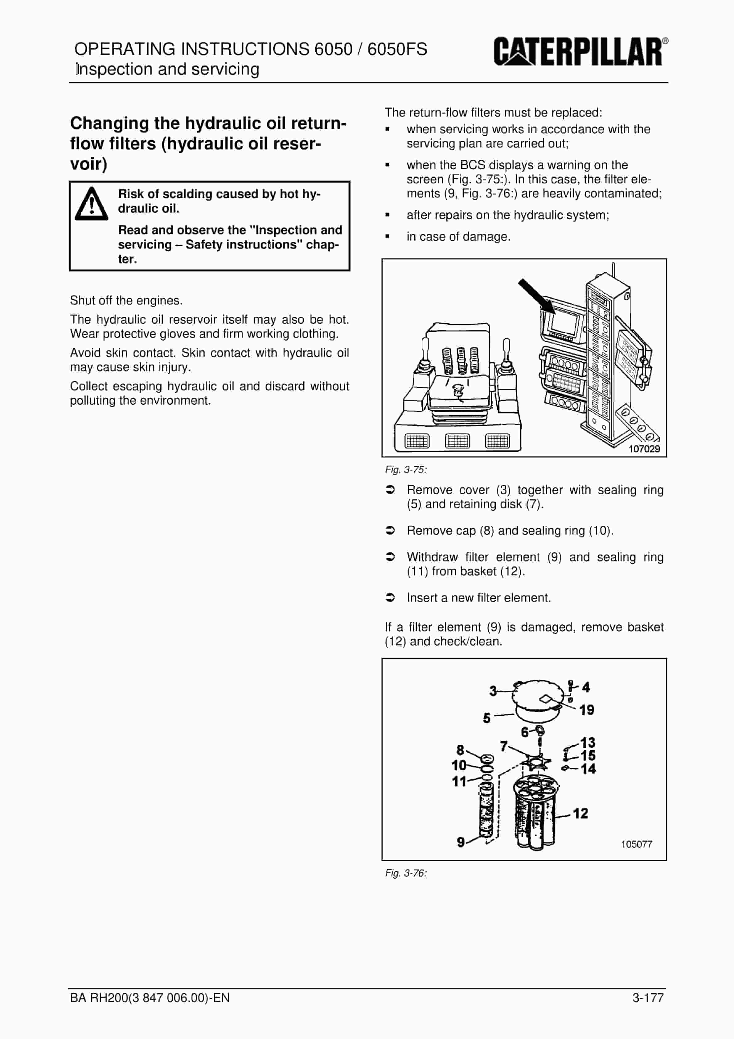 Caterpillar 6050, 6050FS Hydraulic Excavator Operating Instructions 3847006 3 Caterpillar 6050, 6050FS Hydraulic Excavator Operating Instructions 3847006 - Image 3