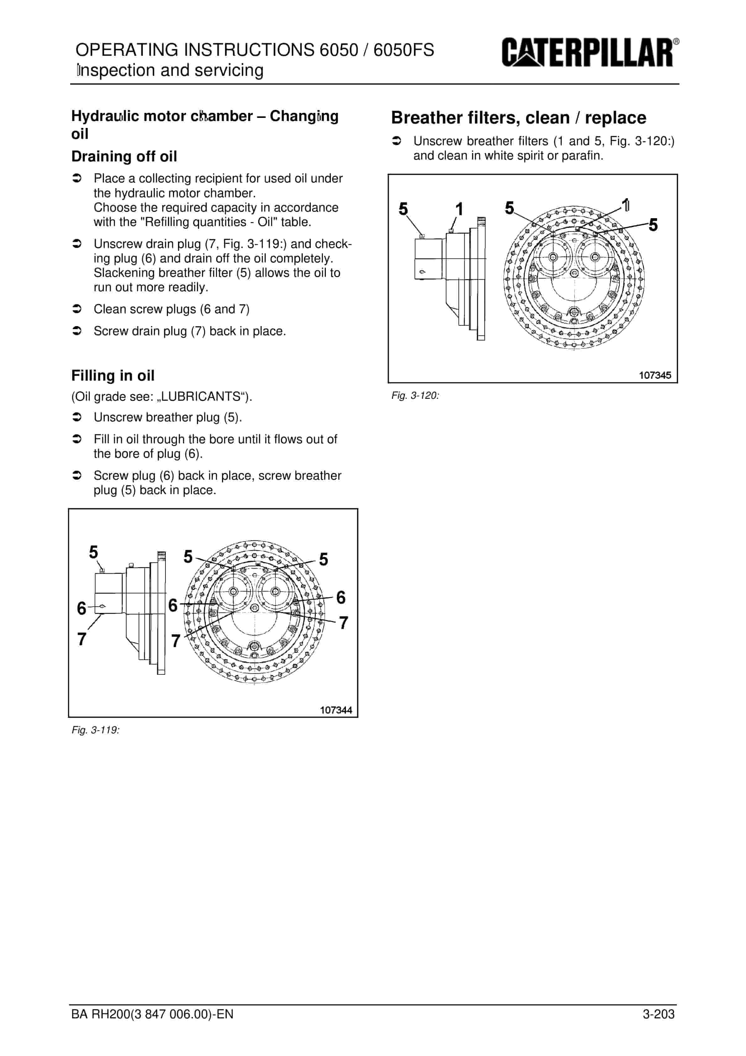 Caterpillar 6050, 6050FS Hydraulic Excavator Operating Instructions 3847006 4 Caterpillar 6050, 6050FS Hydraulic Excavator Operating Instructions 3847006 - Image 4
