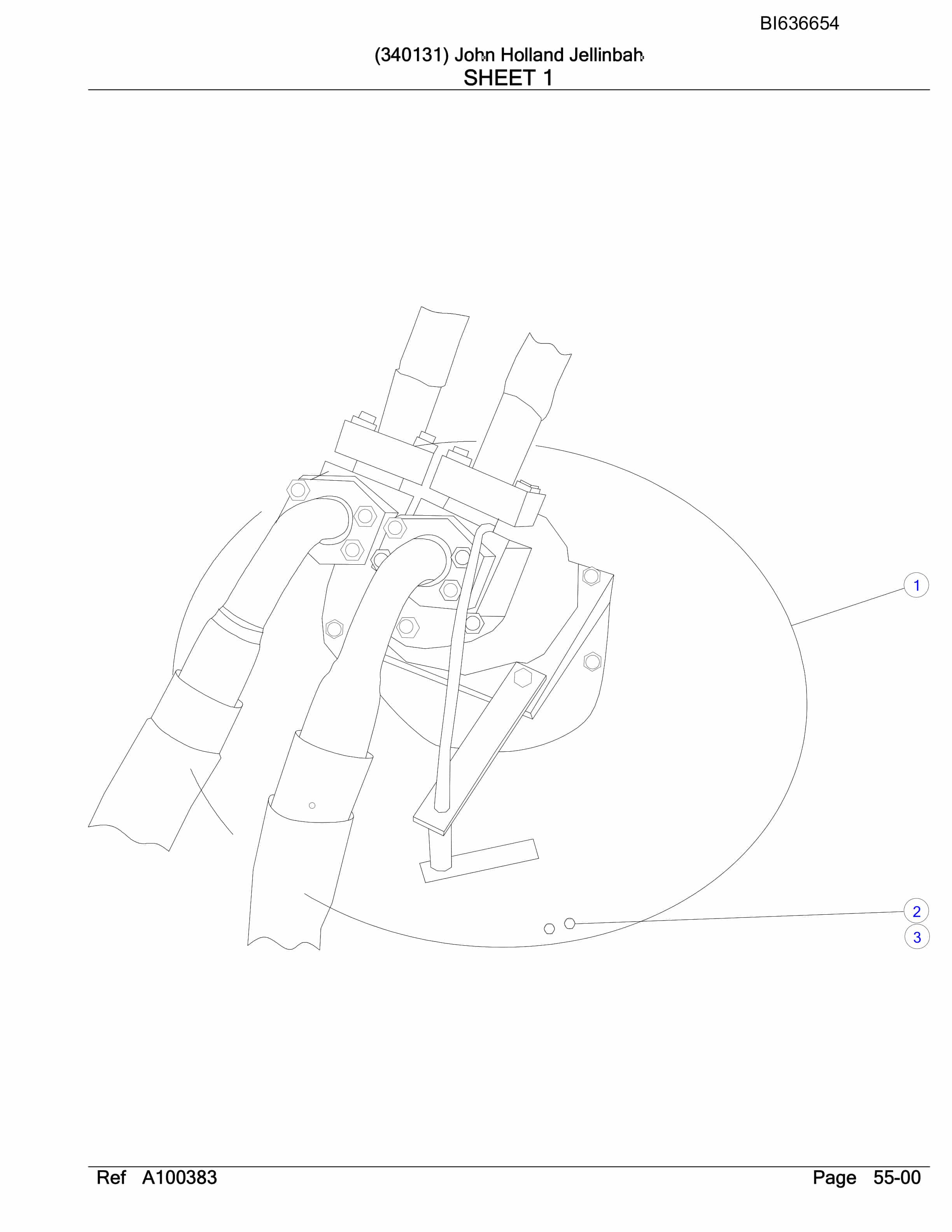 Caterpillar 6060 Hydraulic Shovel Australian Options - Parts Manual BI636654-3