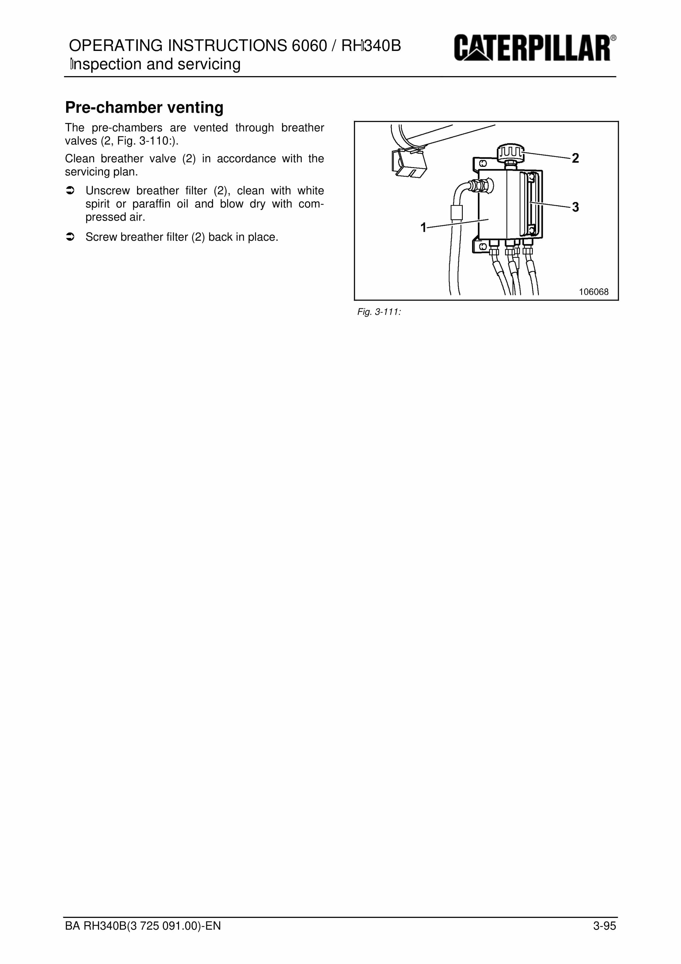Caterpillar 6060, RH340B Hydraulic Excavator Operating Instructions 3725091 3 Caterpillar 6060, RH340B Hydraulic Excavator Operating Instructions 3725091 - Image 3