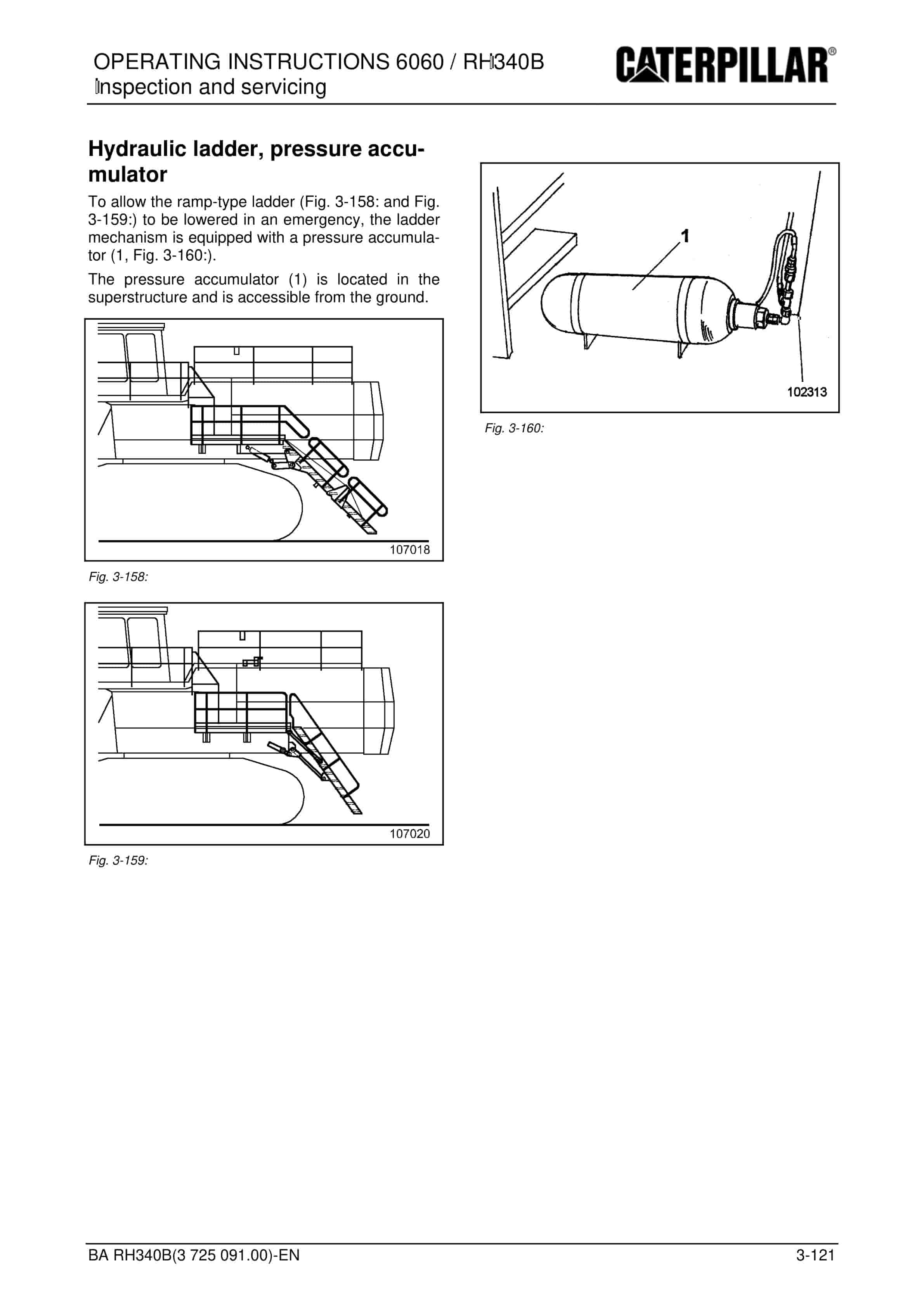 Caterpillar 6060, RH340B Hydraulic Excavator Operating Instructions 3725091 4 Caterpillar 6060, RH340B Hydraulic Excavator Operating Instructions 3725091 - Image 4