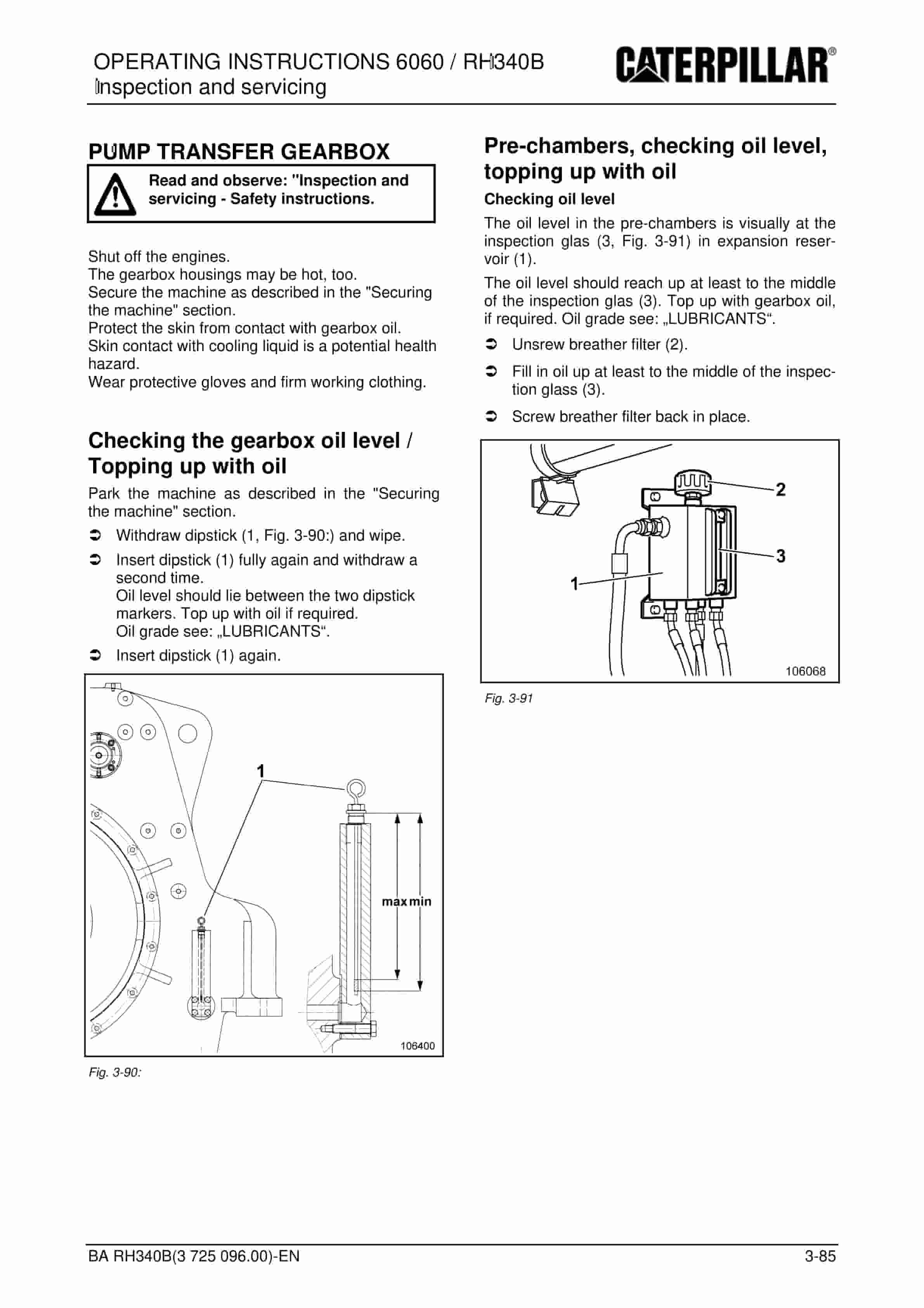 Caterpillar 6060, RH340B Hydraulic Excavator Operating Instructions 3725096 3 Caterpillar 6060, RH340B Hydraulic Excavator Operating Instructions 3725096 - Image 3