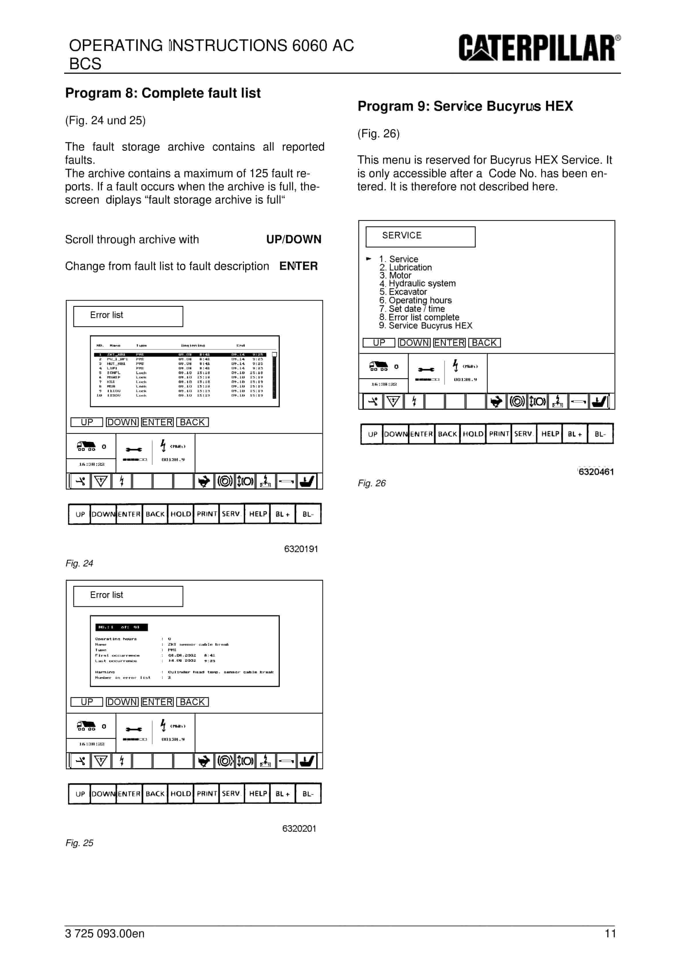Caterpillar 6060AC Board - Control - System Operating Instructions 3725093 3 Caterpillar 6060AC Board - Control - System Operating Instructions 3725093 - Image 3