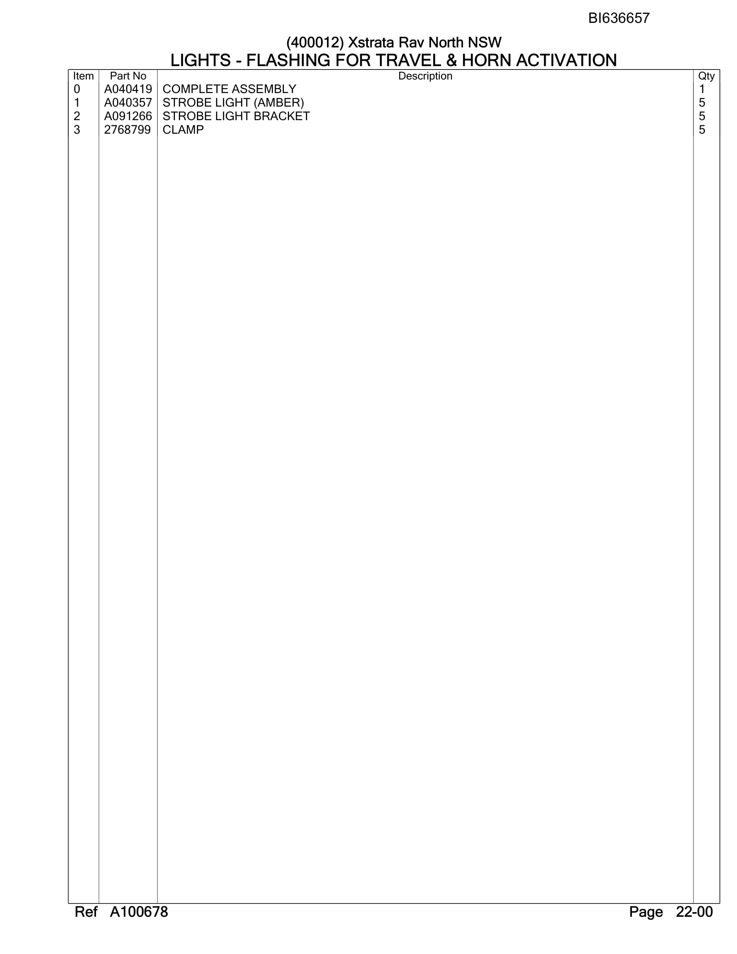 Caterpillar 6090 Hydraulic Shovel Australian Options - Parts Manual BI636657-2