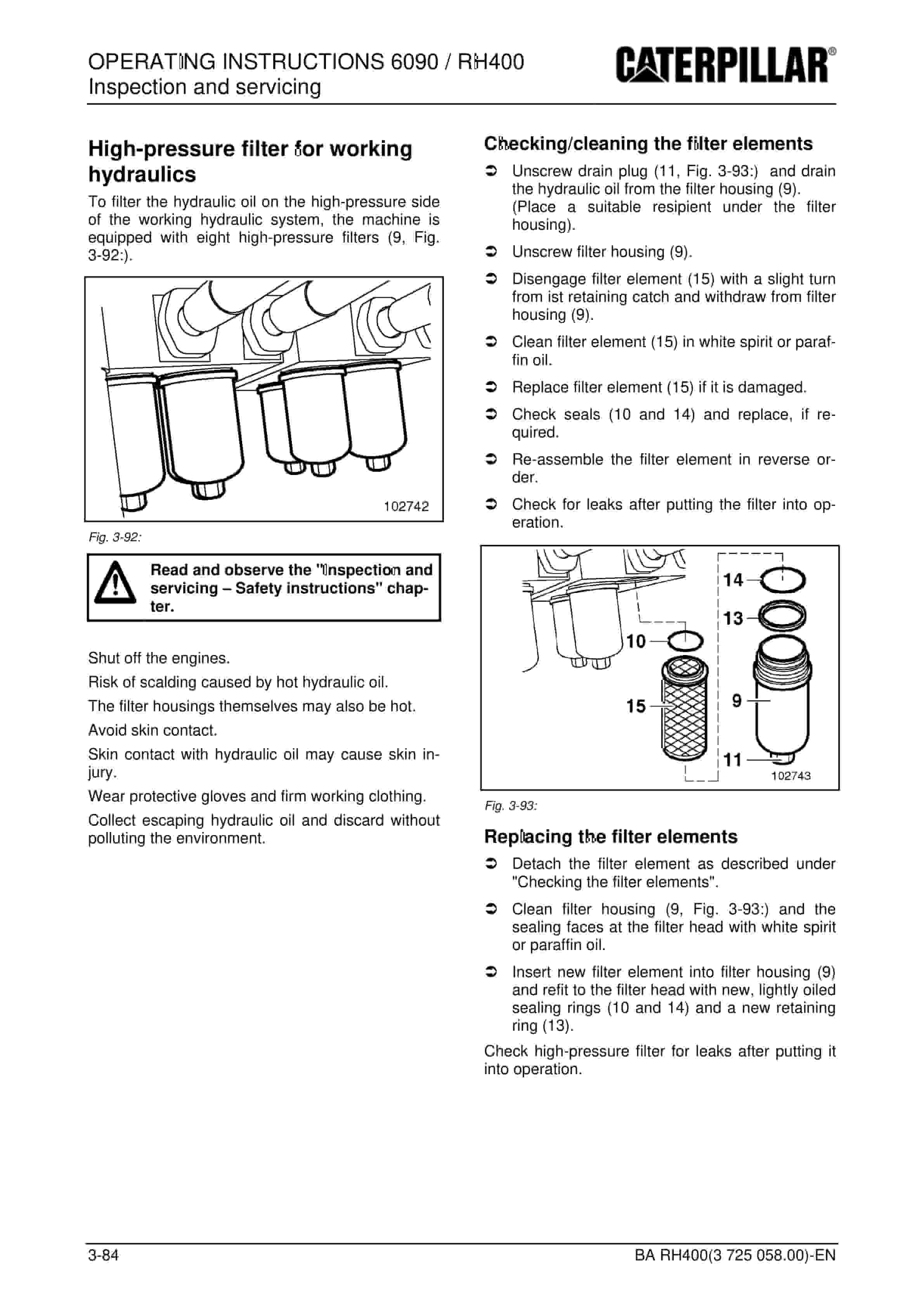 Caterpillar 6090, RH400 Hydraulic Shovel Operating Instructions 3725058 3 Caterpillar 6090, RH400 Hydraulic Shovel Operating Instructions 3725058 - Image 3