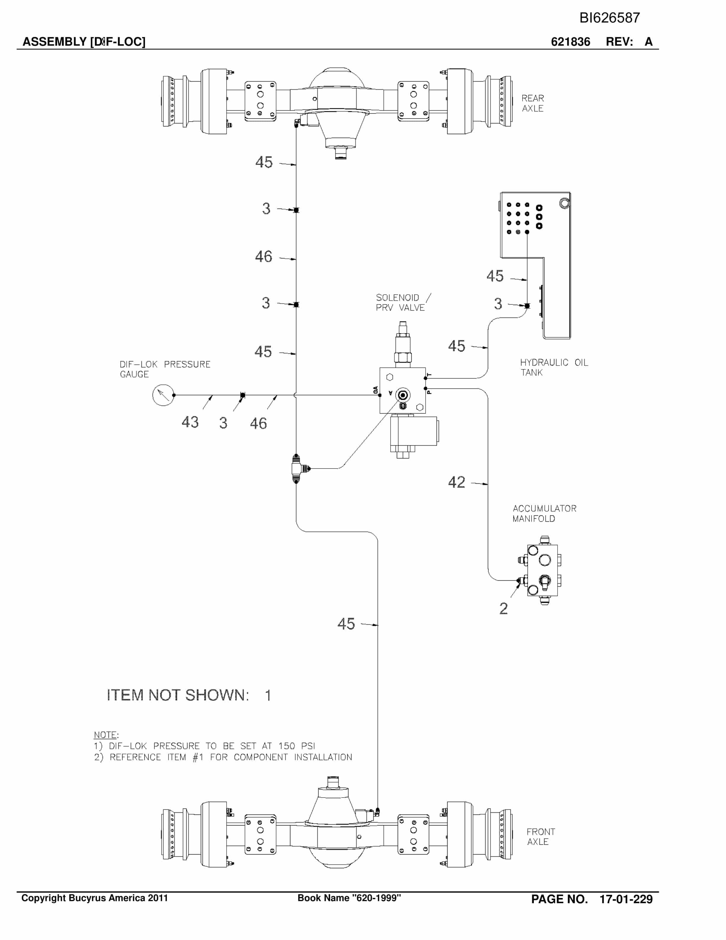 Caterpillar 620-1999 Versatrac Parts Manual BI626587-5