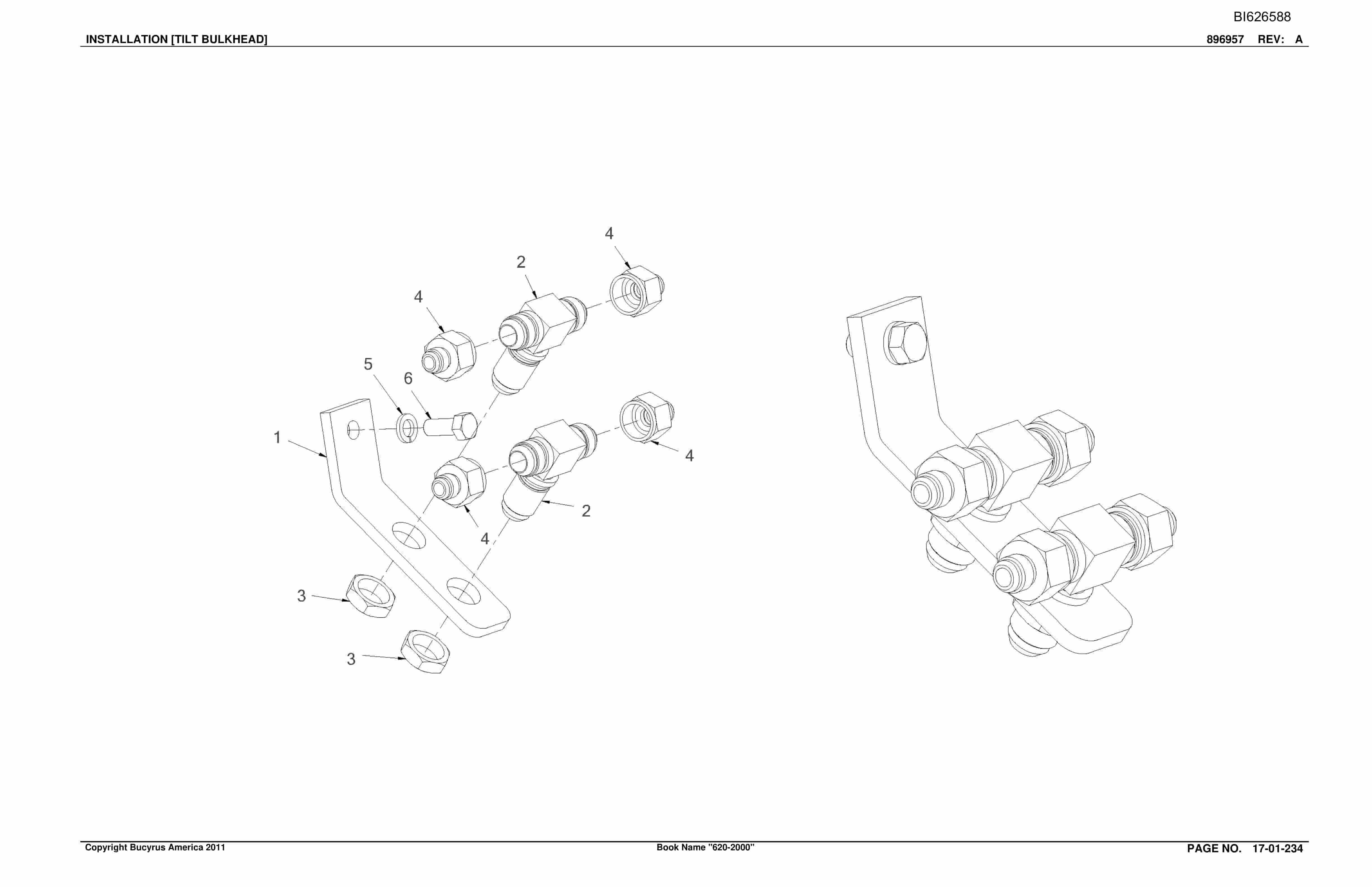 Caterpillar 620-2000 Versatrac Parts Manual BI626588-5