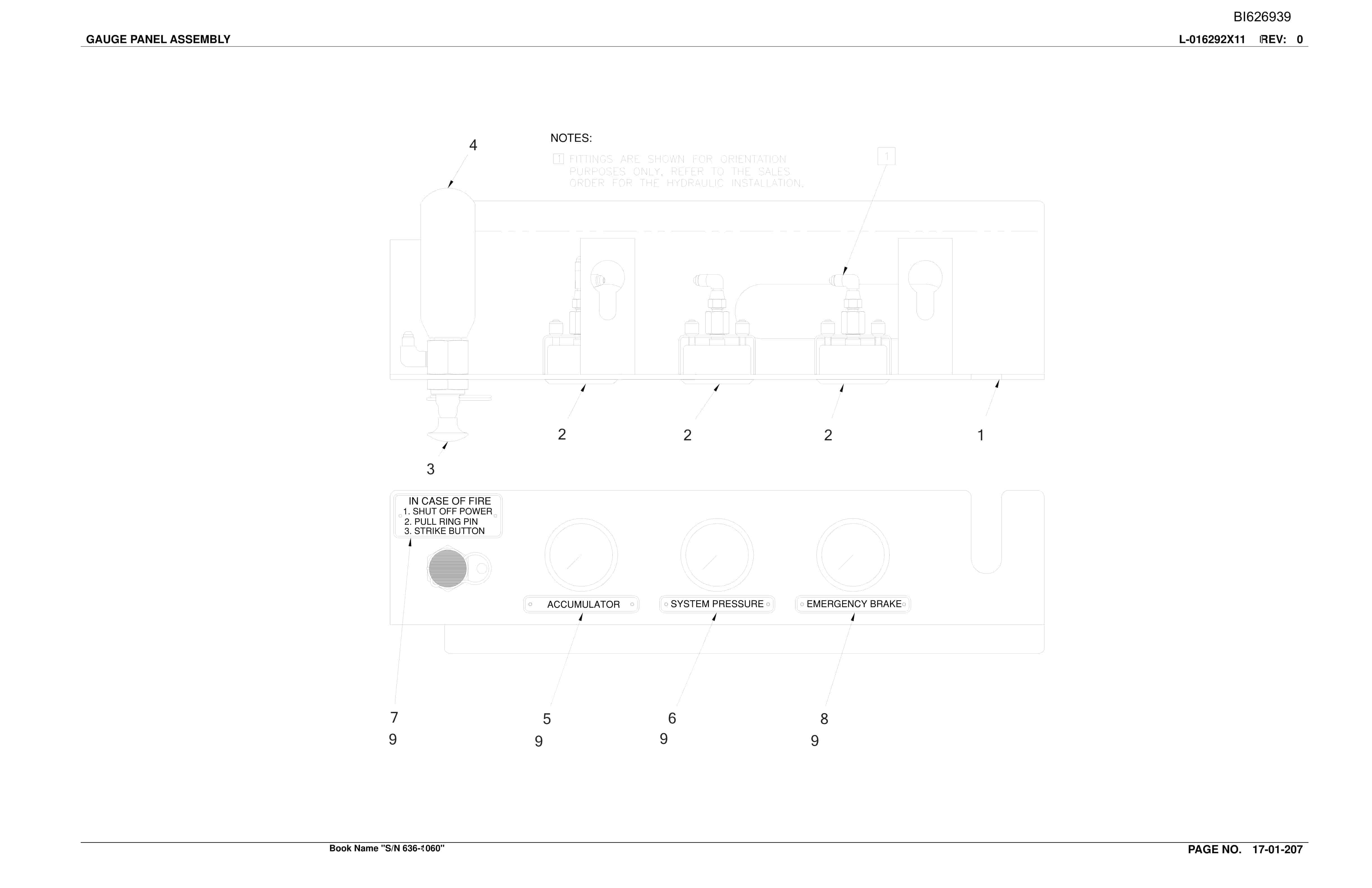 Caterpillar 636-1060 Versatrac Parts Manual BI626939-3