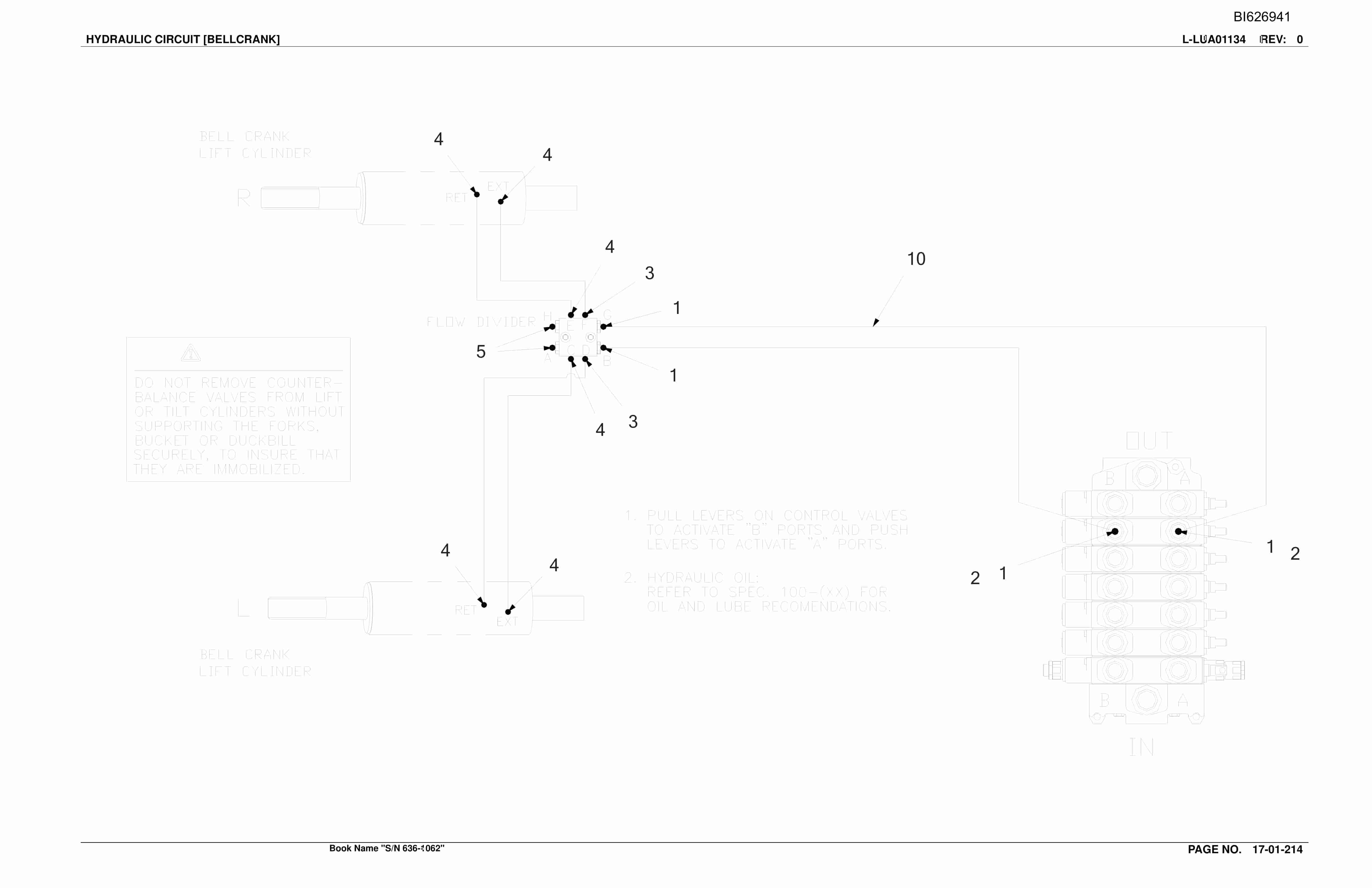 Caterpillar 636-1062 Versatrac Parts Manual BI626941-3