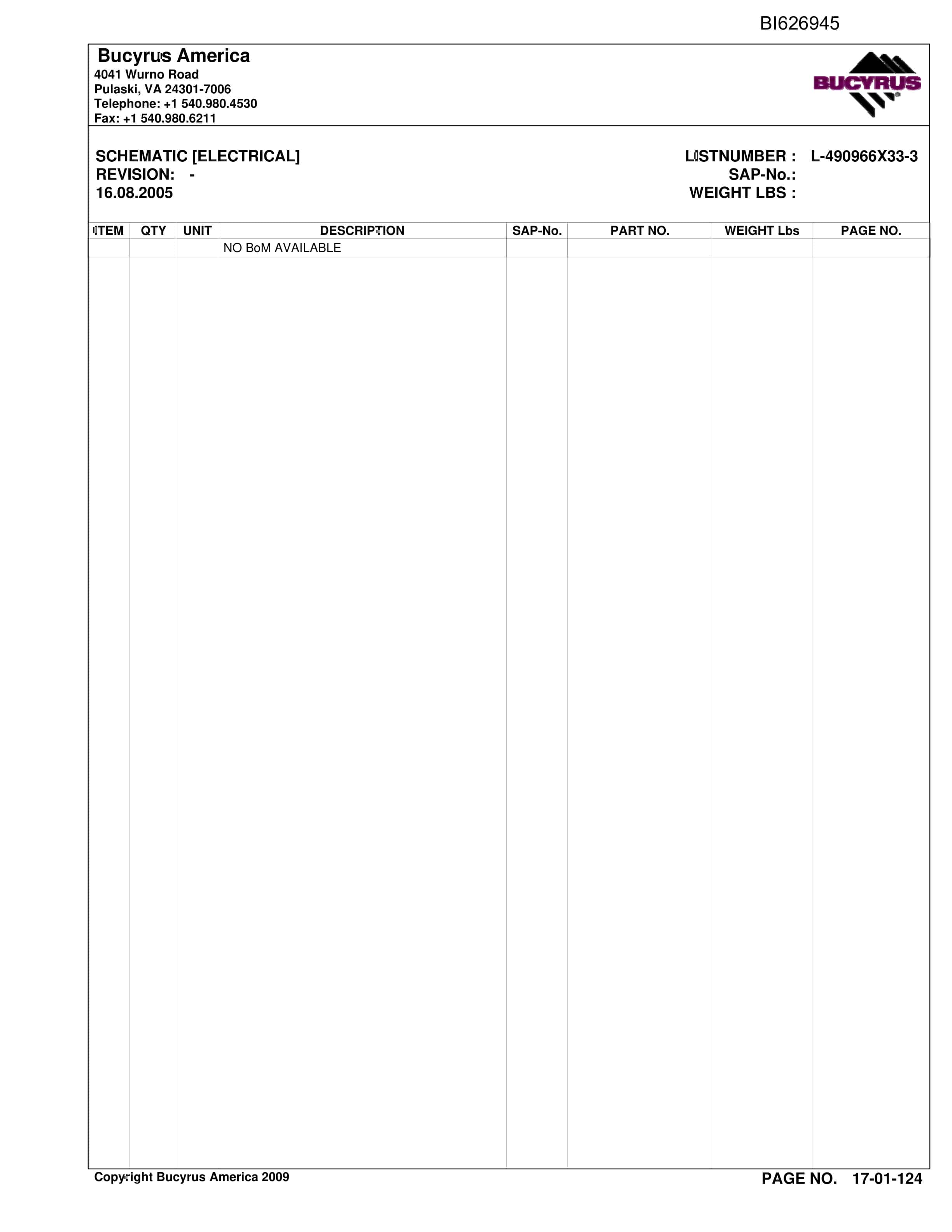 Caterpillar 636-1066 Versatrac Parts Manual BI626945-2