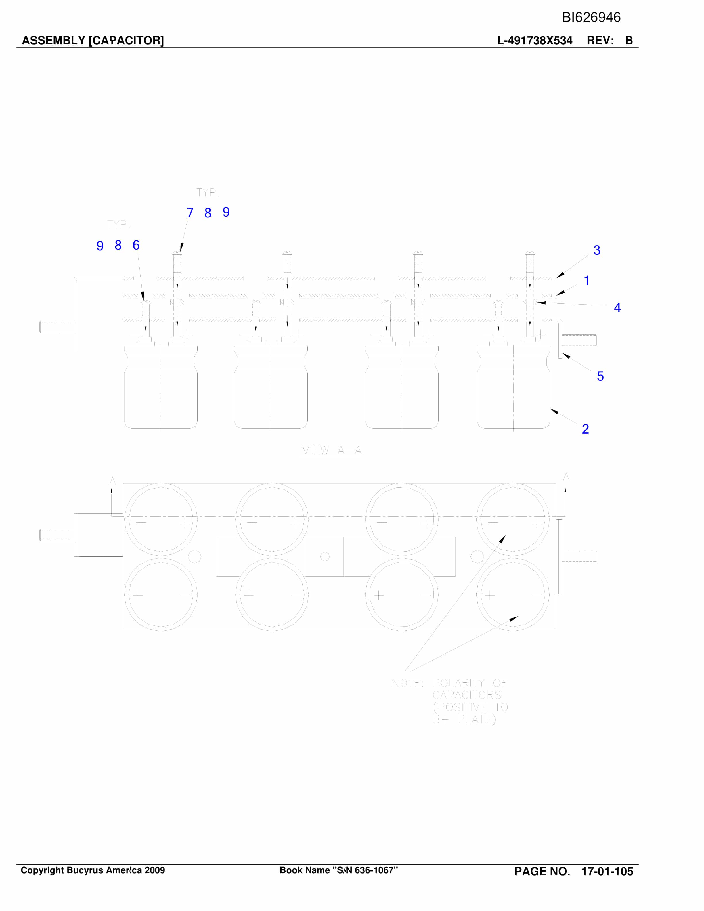 Caterpillar 636-1067 Versatrac Parts Manual BI626946-2